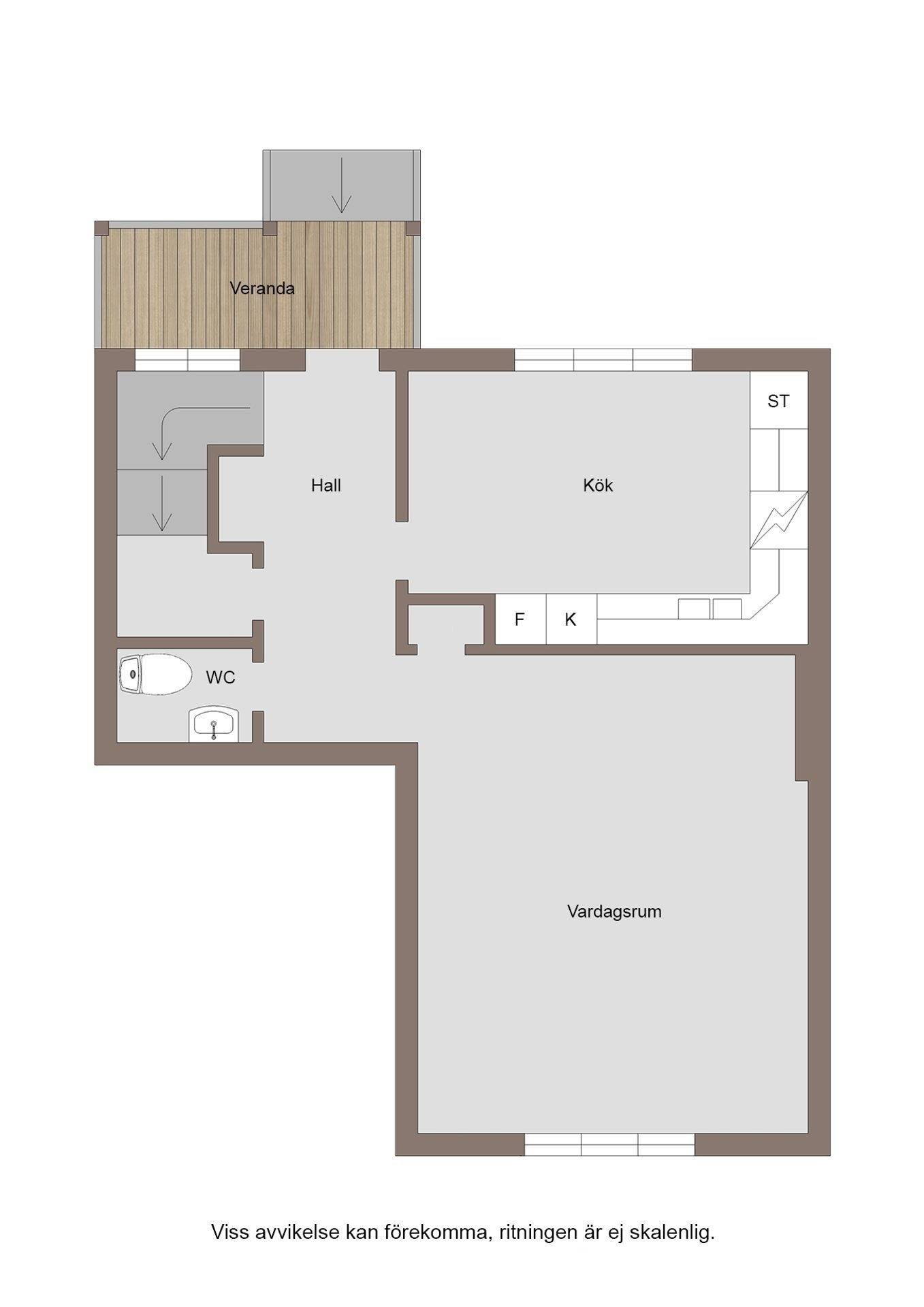 3 rum Lägenhet på Noravägen 21F Rosendal Karlskoga kommun - bild 32