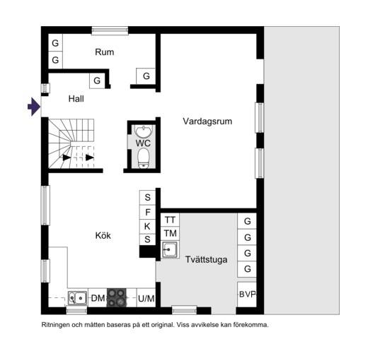 7 rum Villa på Borstbindargränd 12 Mälarhöjden Stockholms kommun - bild 64