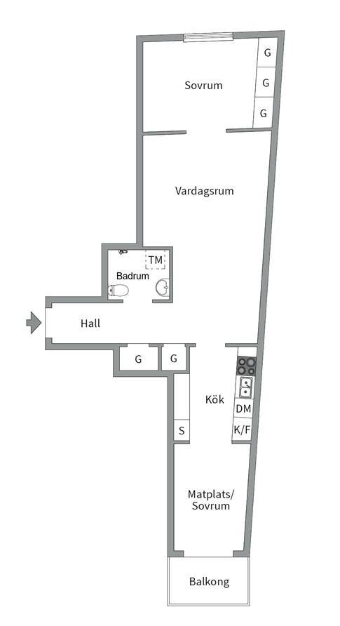 2.5 rum Lägenhet på Kungsholms Strand 183, våning 3 Kungsholmen Stockholms kommun - bild 32