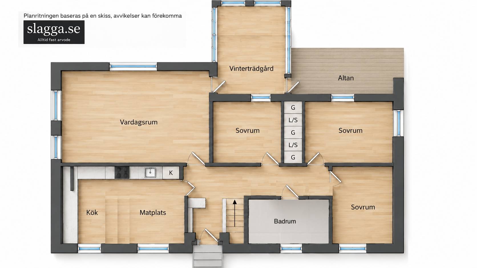 5 rum Villa på Aspvägen 5 Svärdsjö Falu kommun - bild 40