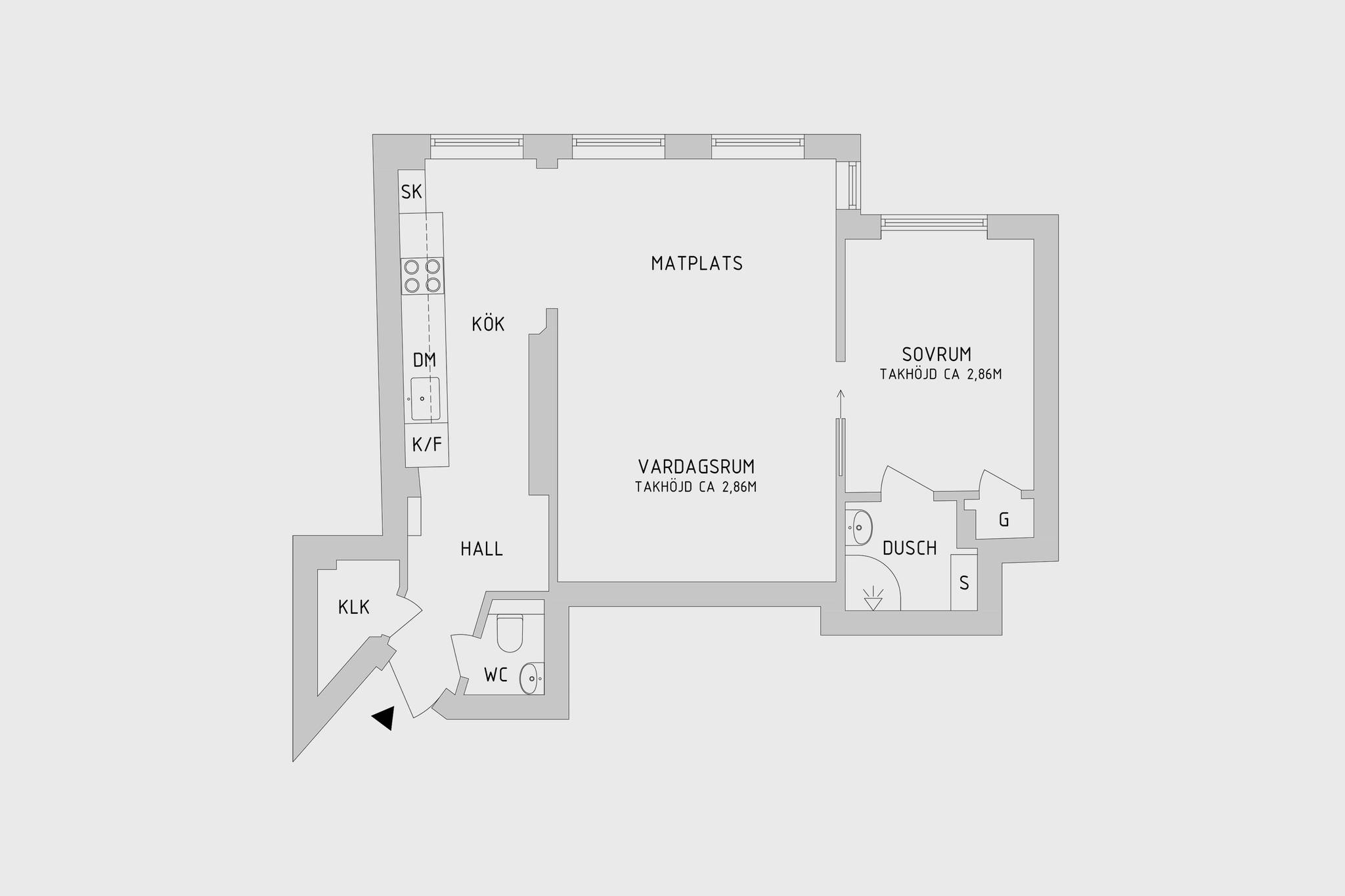 2 rum Lägenhet på Styrmansgatan 57 Östermalm Stockholms kommun - bild 21