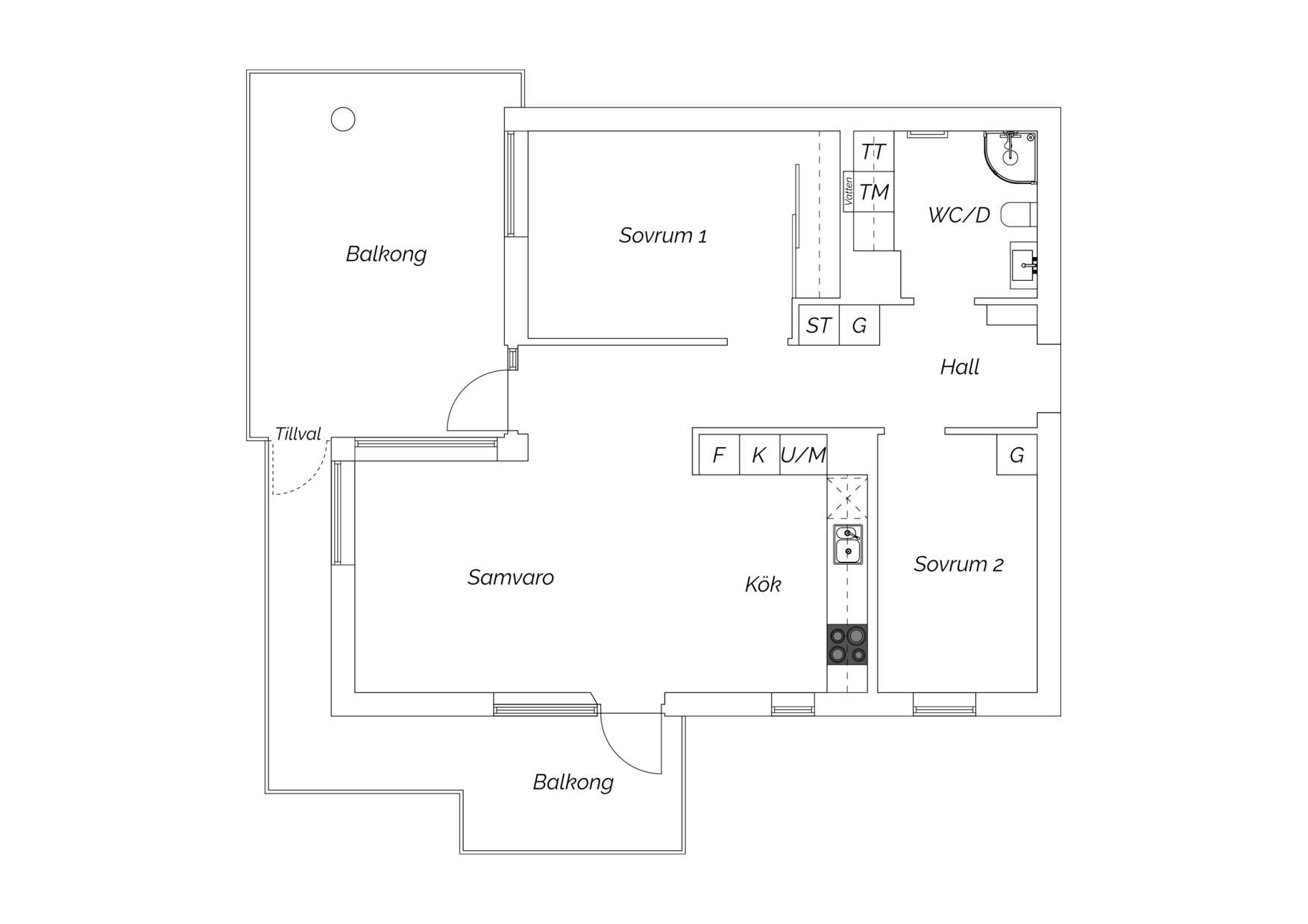 3 rum Lägenhet på Grankullegatan 55 Stadsskogen Alingsås kommun - bild 22