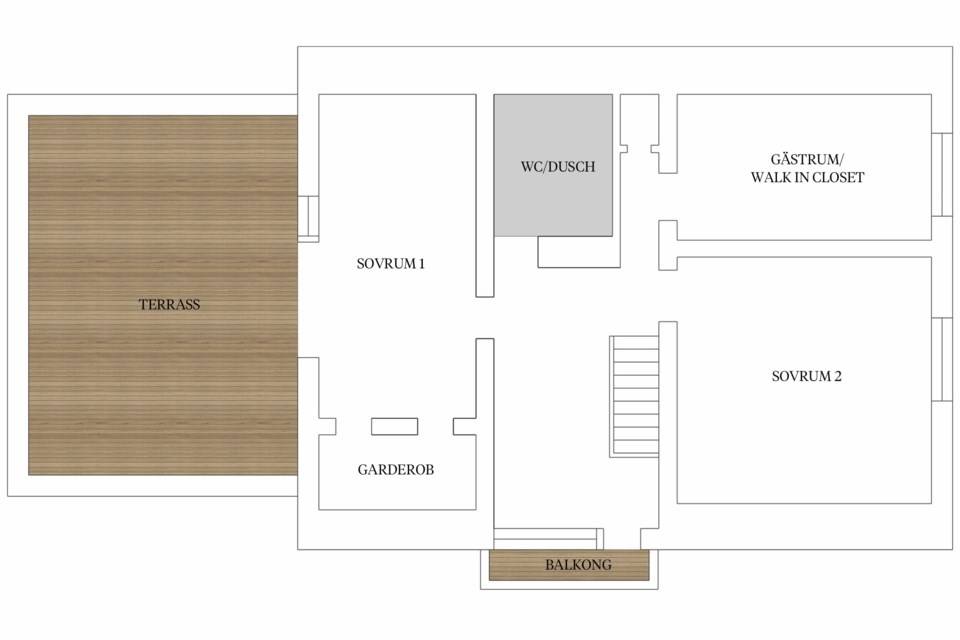 6 rum Villa på Eneborgsvägen 527-9 Baldringe/Fyledalen Ystads kommun - bild 34