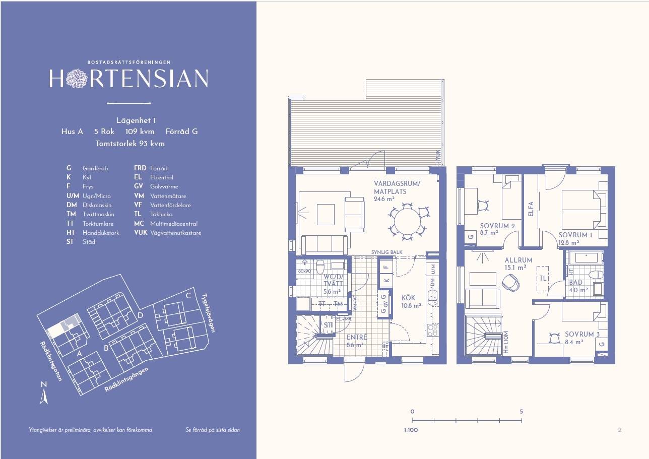 5 rum Radhus på Rödklintsgatan 8D Tygelsjö Malmö kommun - bild 25