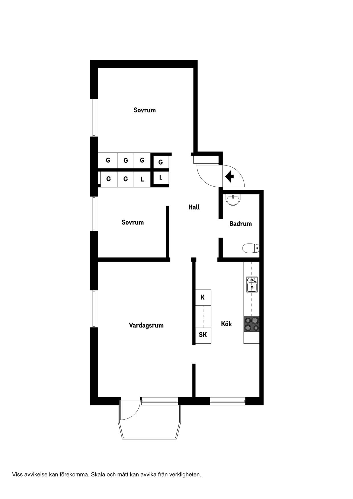 3 rum Lägenhet på Gustavsgatan 22 Centralt Karlskoga kommun - bild 31
