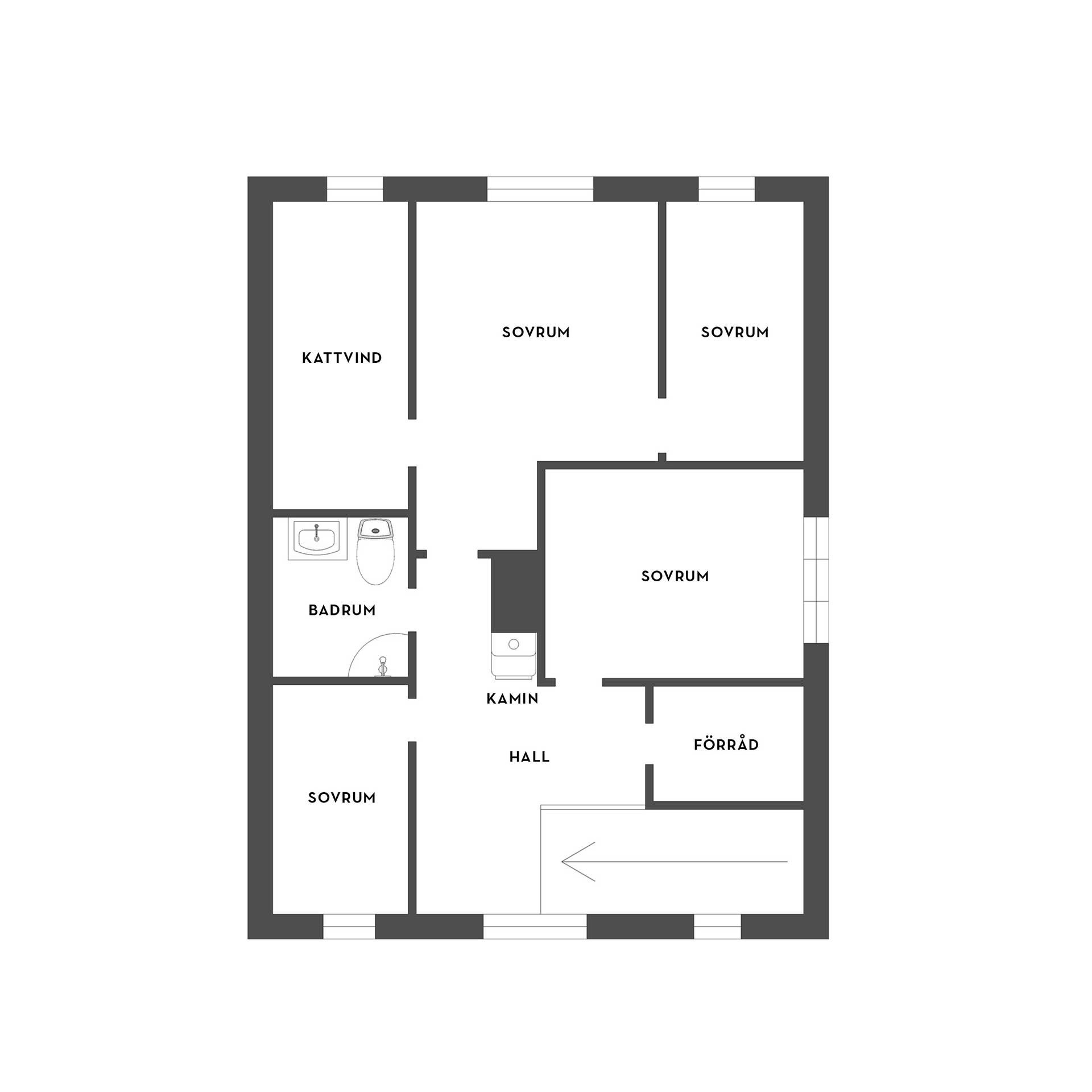 4 rum Villa på Hallevägen 7 Rånnaväg Ulricehamns kommun - bild 24