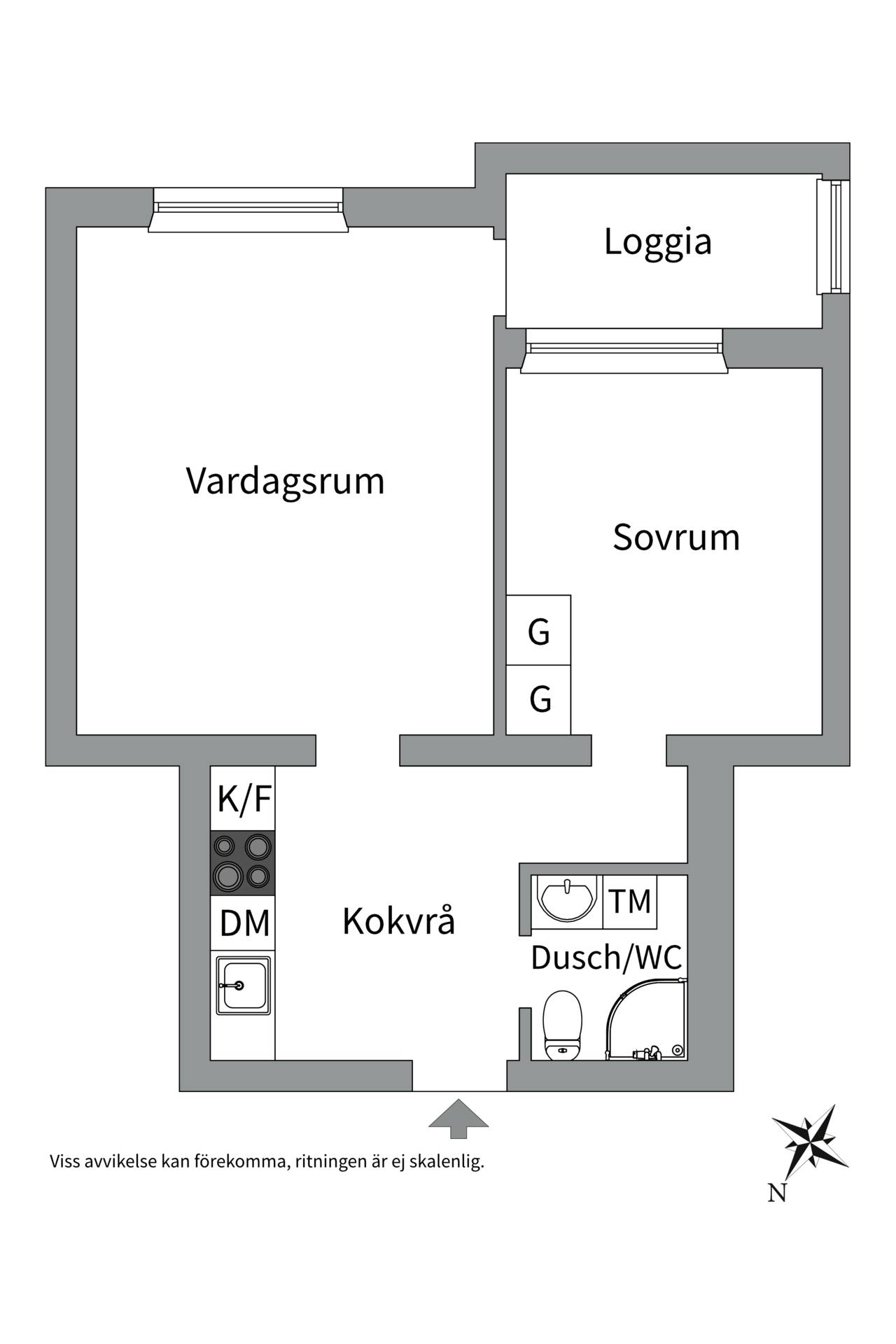 1.5 rum Lägenhet på Ringgatan 14 B Luthagen Uppsala kommun - bild 39