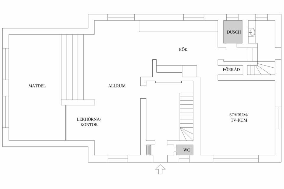 6 rum Villa på Eneborgsvägen 527-9 Baldringe/Fyledalen Ystads kommun - bild 33