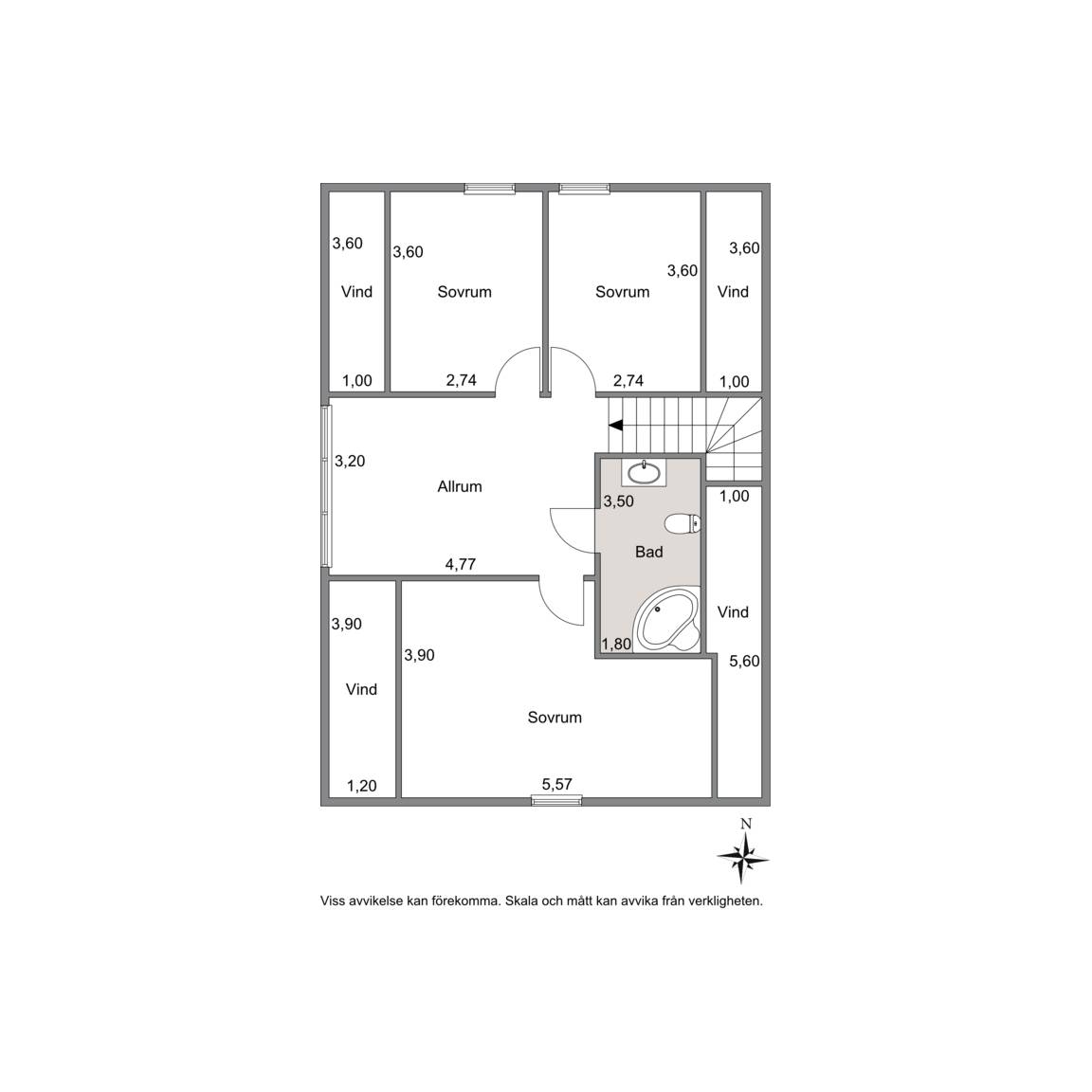 5 rum Villa på Ängsgatan 4 Skurup Skurups kommun - bild 35