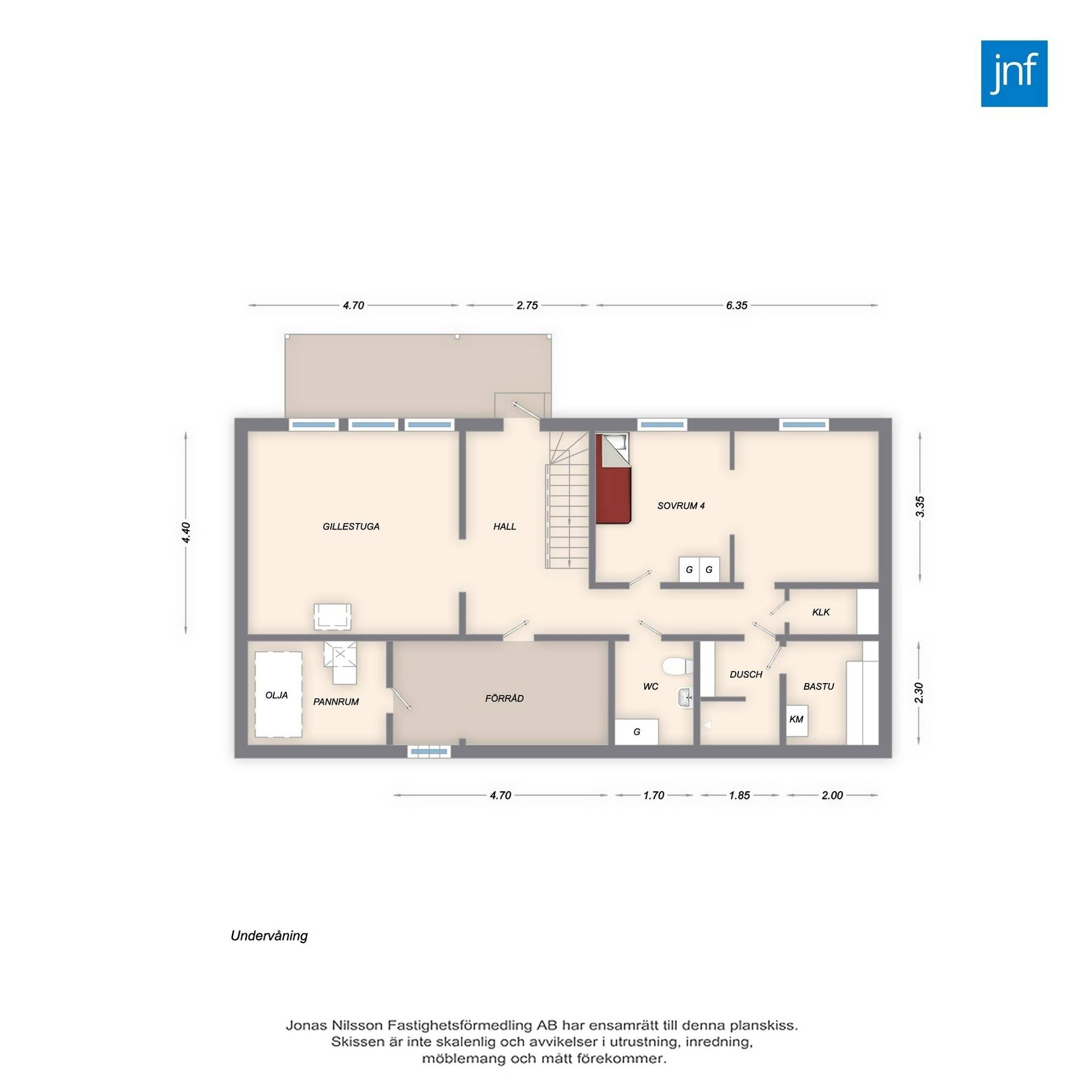 5 rum Villa på Postvägen 7 Svappavaara Kiruna kommun - bild 43