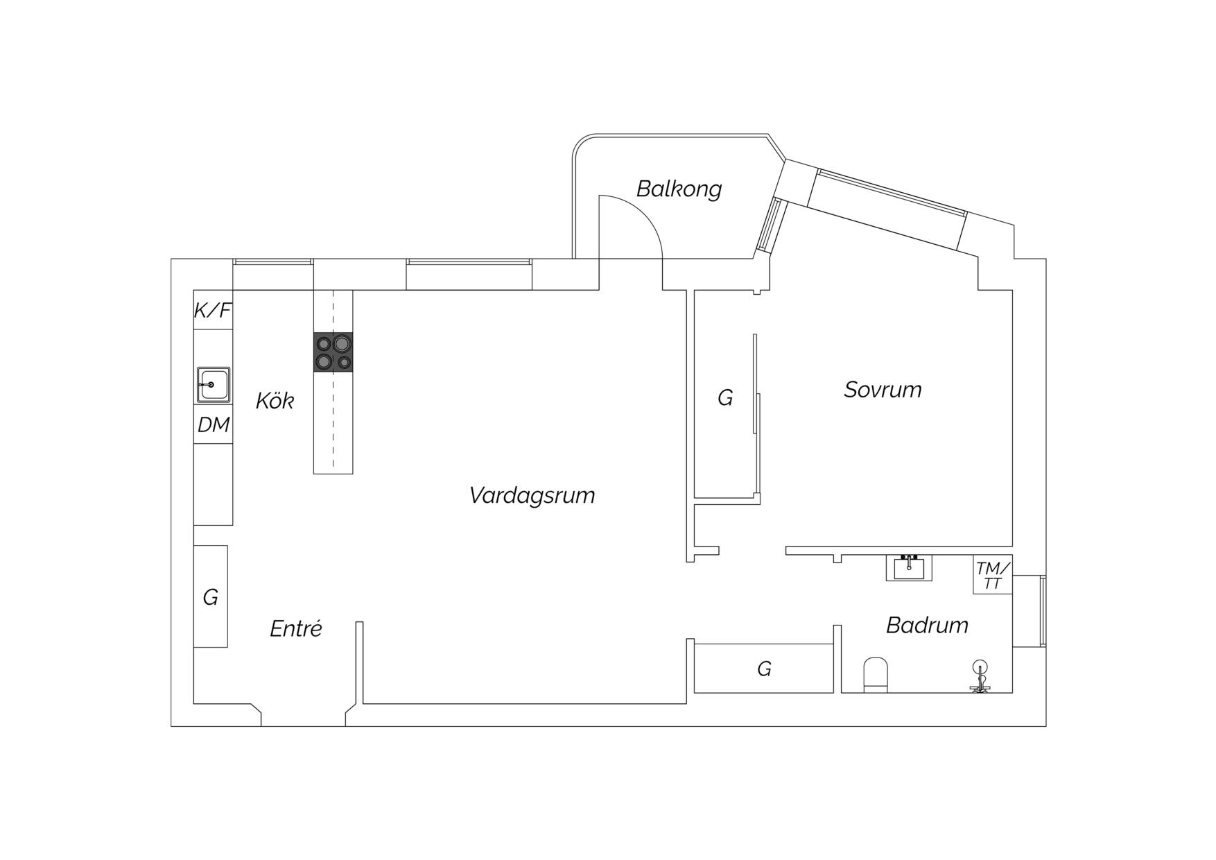 2 rum Lägenhet på Wennerbergsgatan 6 A, 5 tr Kungsholmen Stockholms kommun - bild 29