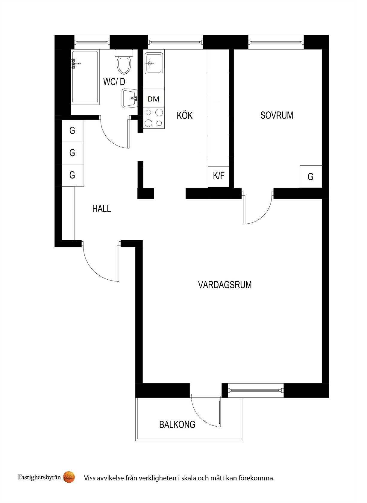 2 rum Lägenhet på Kyndelsmässogränd 17 Telefonplan Stockholms kommun - bild 18