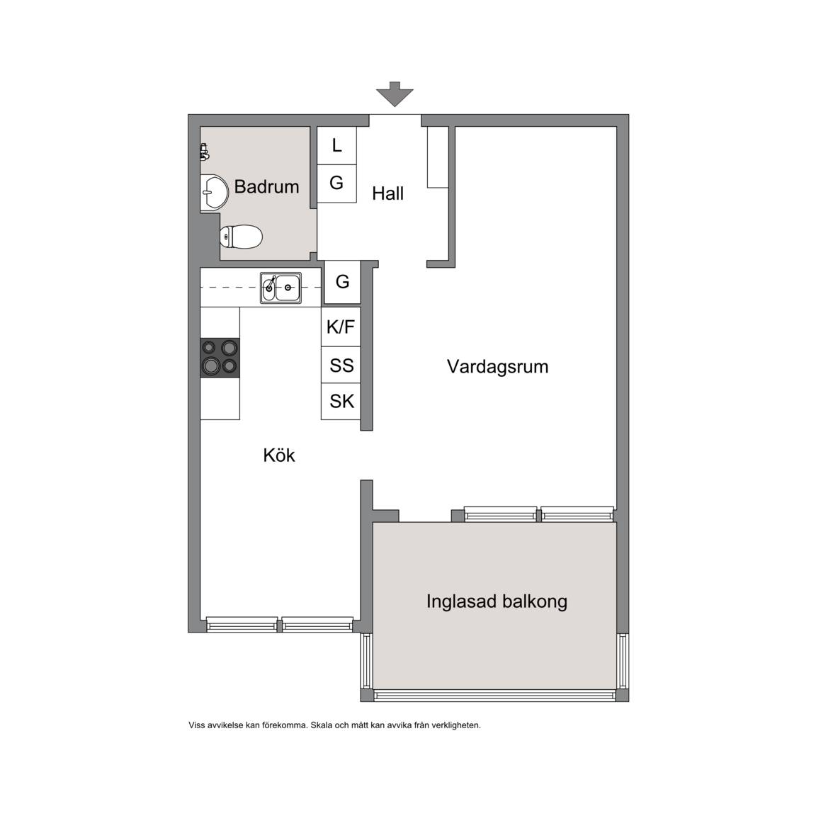 1 rum Lägenhet på Myntgatan 97 Moröhöjden Skellefteå kommun - bild 12