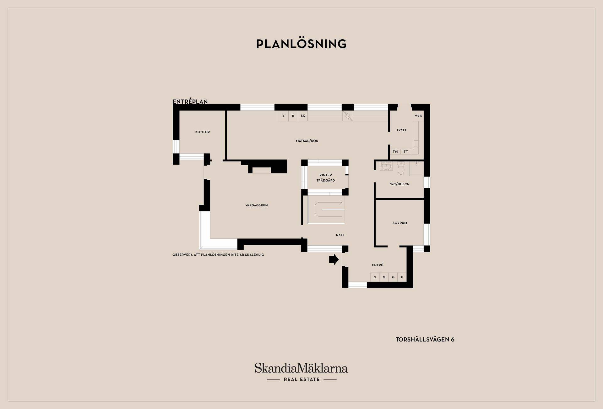 7 rum Villa på Torshällsvägen 6 Torshäll Värmdö kommun - bild 54