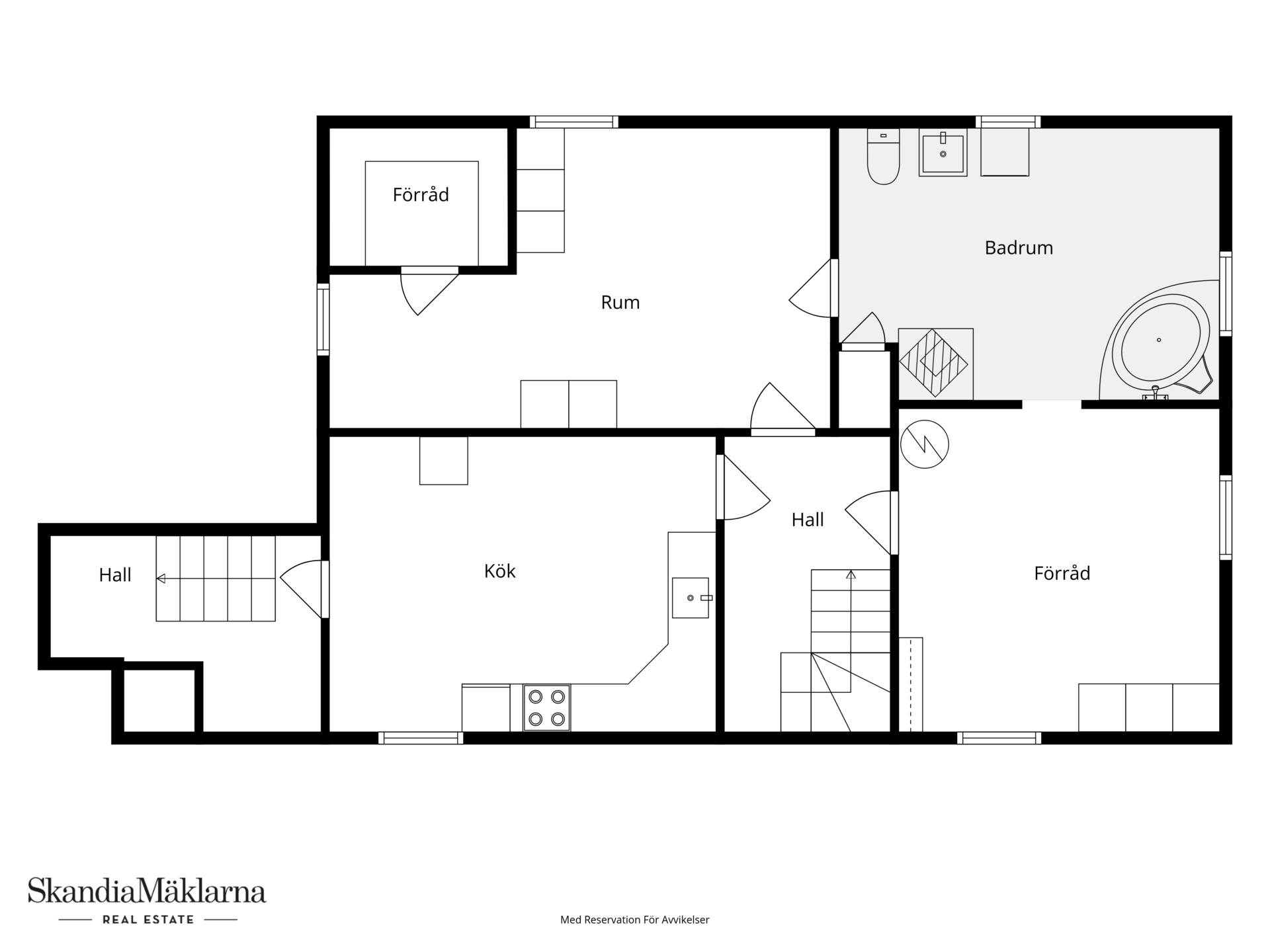 5 rum Villa på Sundbro 221 Bälinge Uppsala kommun - bild 33