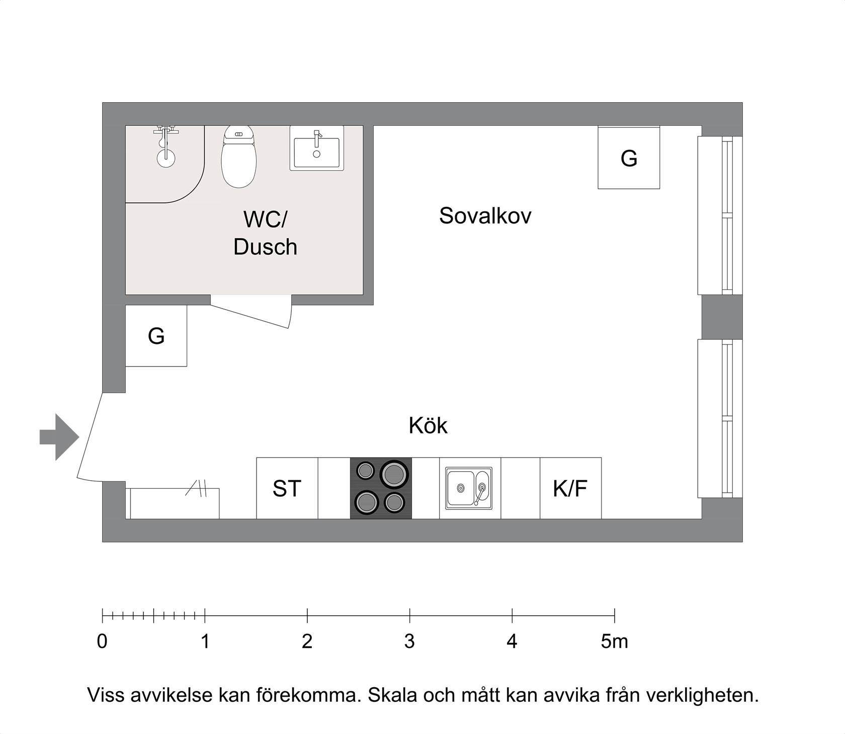 1 rum Lägenhet på Flyginfarten 18, Ålstavägen 8, lgh21 Barkarbystaden Järfälla kommun - bild 10