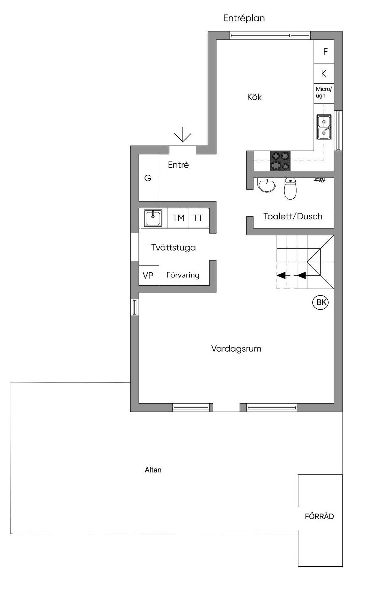 5 rum Kedjehus på Fanny Brates Väg 29 Sköndal Stockholms kommun - bild 16