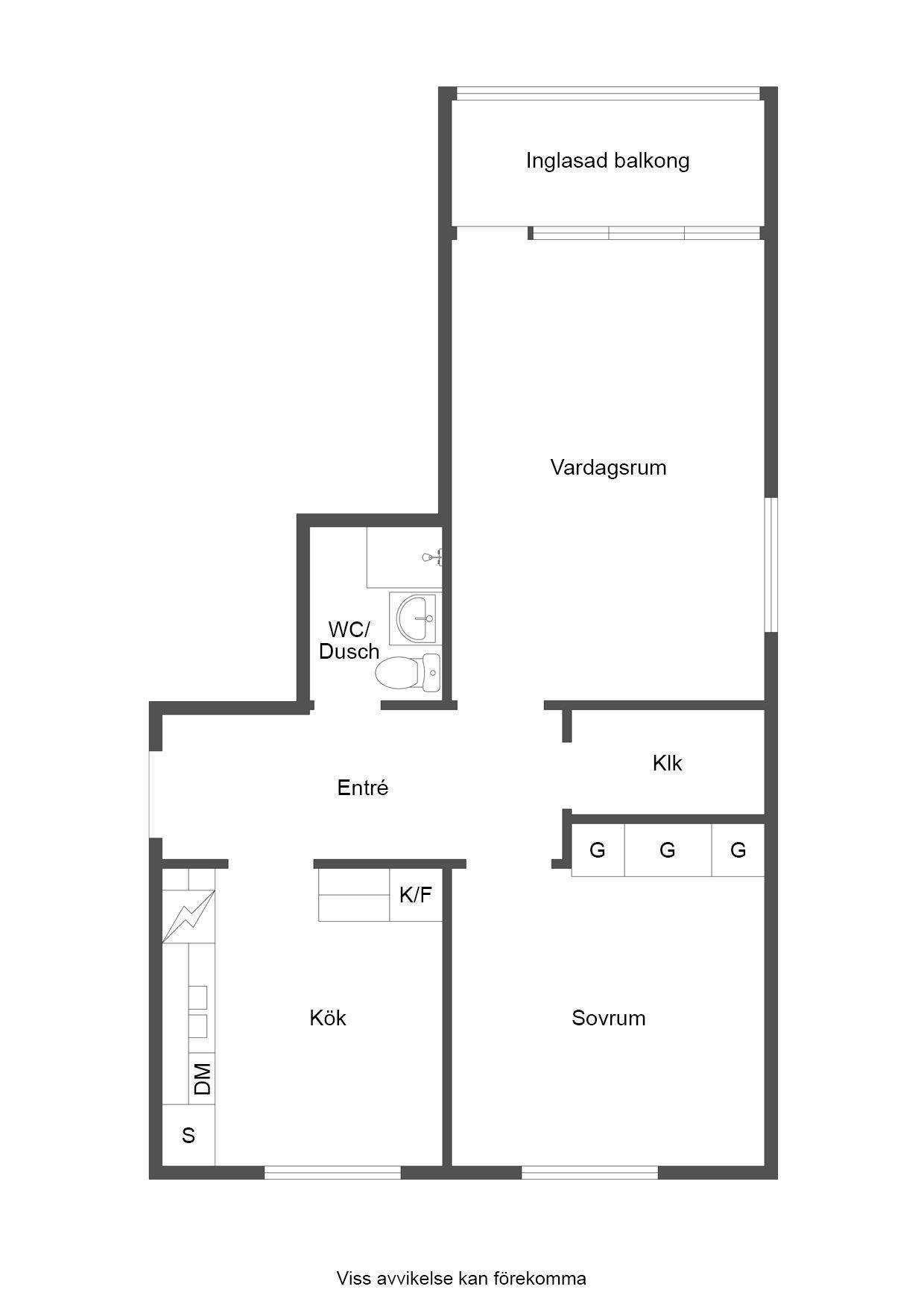 2 rum Lägenhet på Åkergränd 6B Norrböle Skellefteå kommun - bild 15