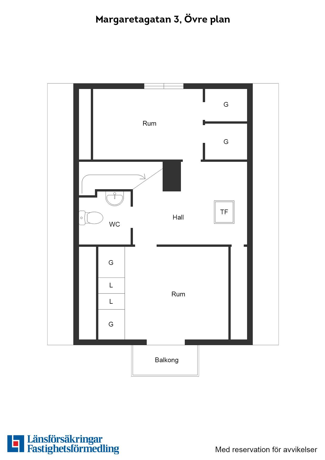 6 rum Villa på Margaretagatan 3 Oskarström Halmstads kommun - bild 35