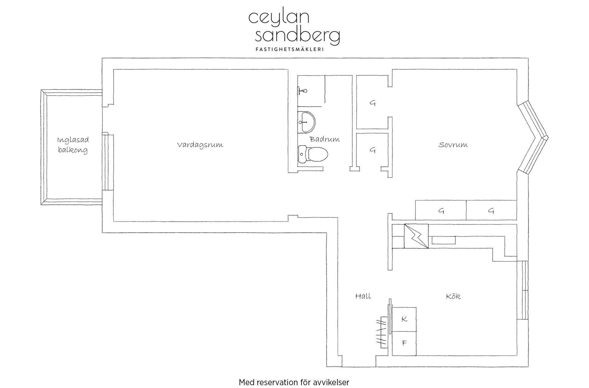 2 rum Lägenhet på Gesällgatan 9B Huskvarna Centralt Jönköpings kommun - bild 20