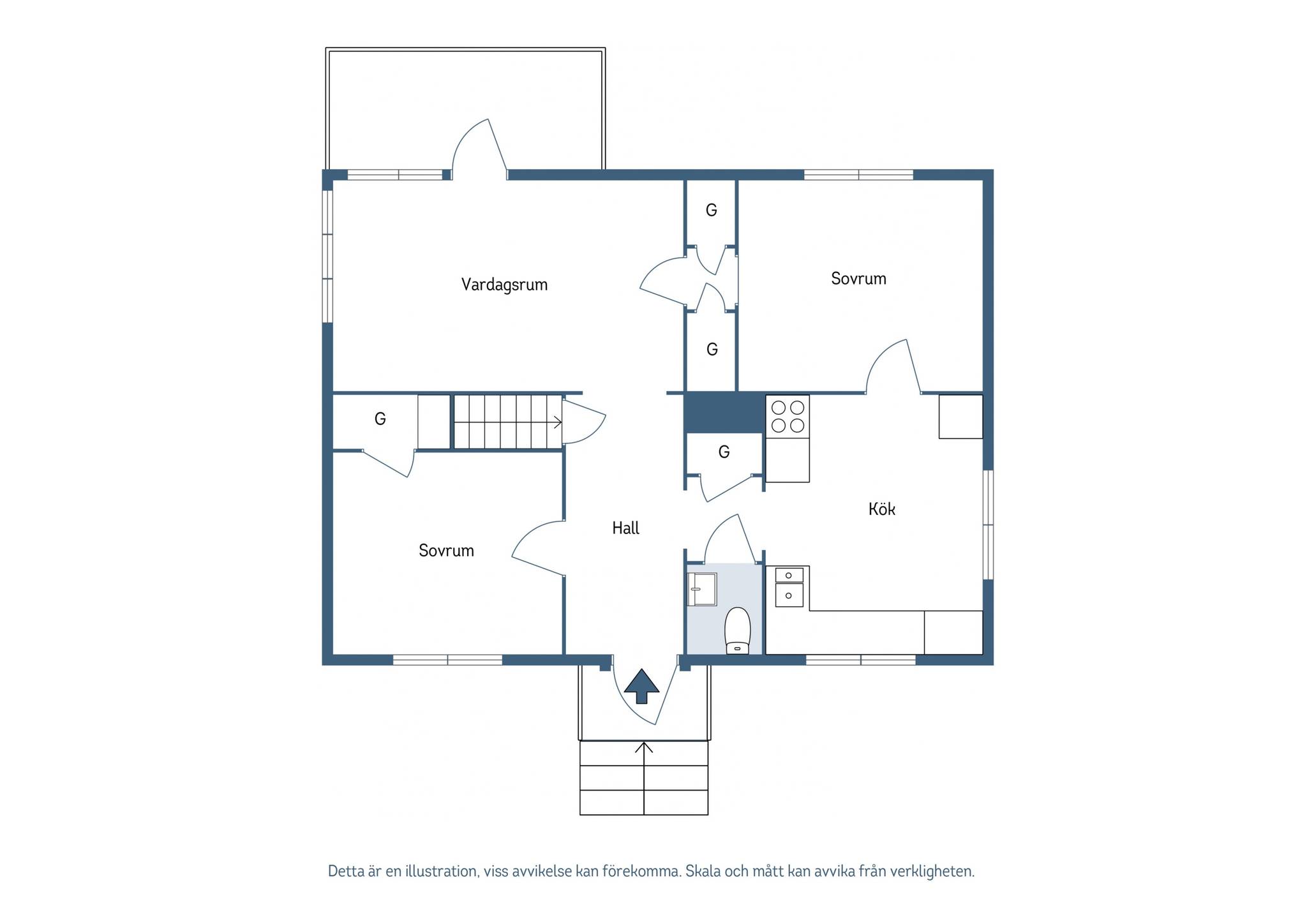 3 rum Villa på Furuvägen 10 Örbyhus Tierps kommun - bild 40