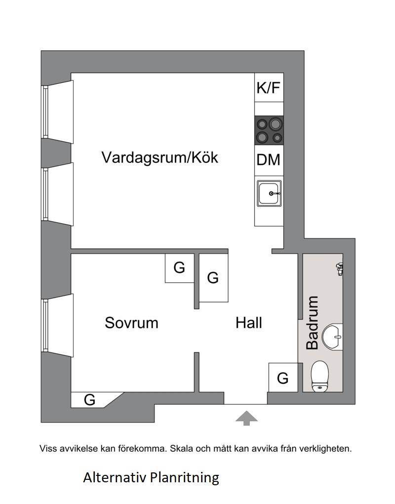 1 rum Lägenhet på Gästrikegatan 18a, gårdshus Vasastan - Vasaparken Stockholms kommun - bild 24
