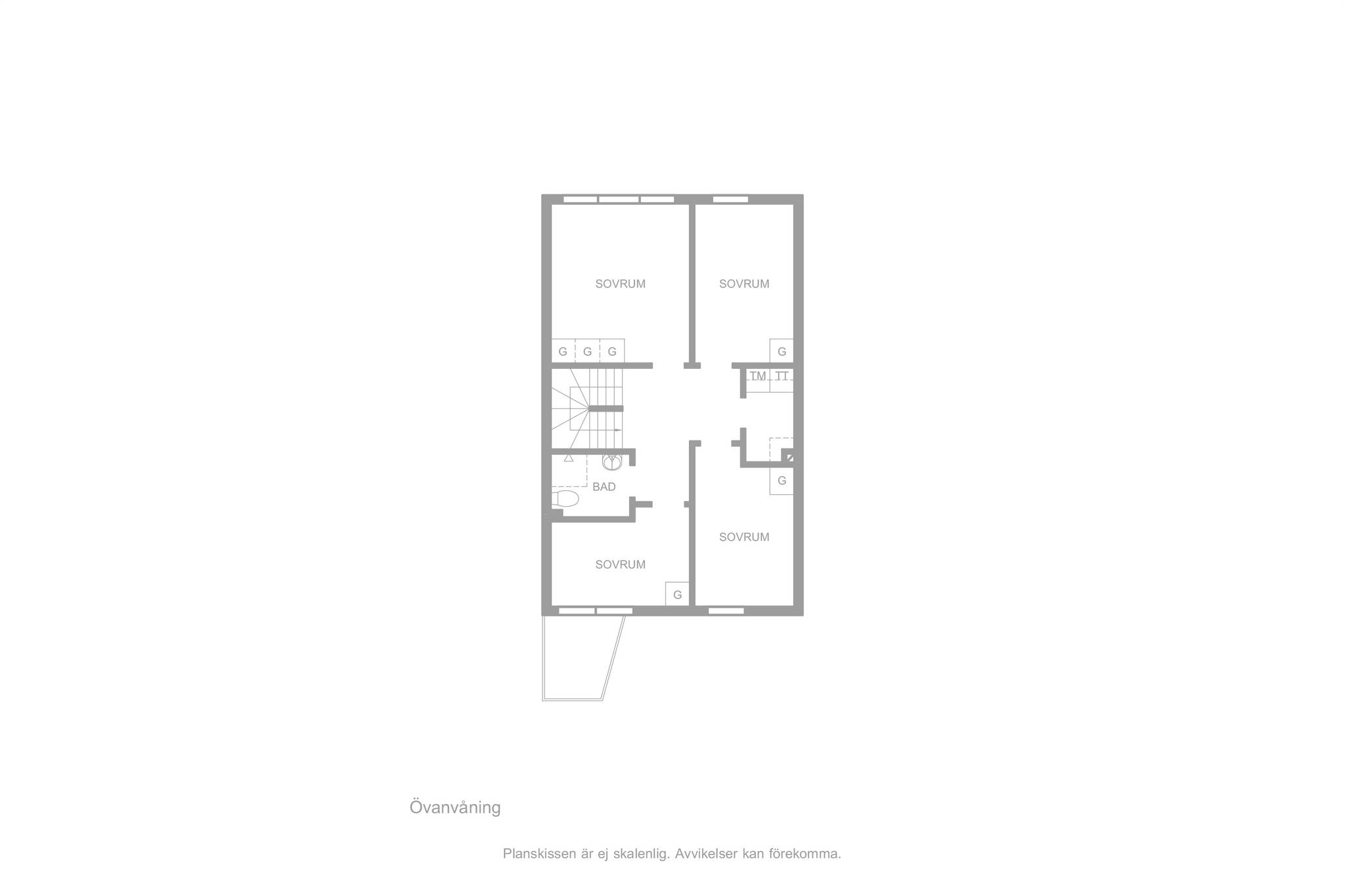 7 rum Radhus på Blockhusvägen 65 Skarpäng Täby kommun - bild 34