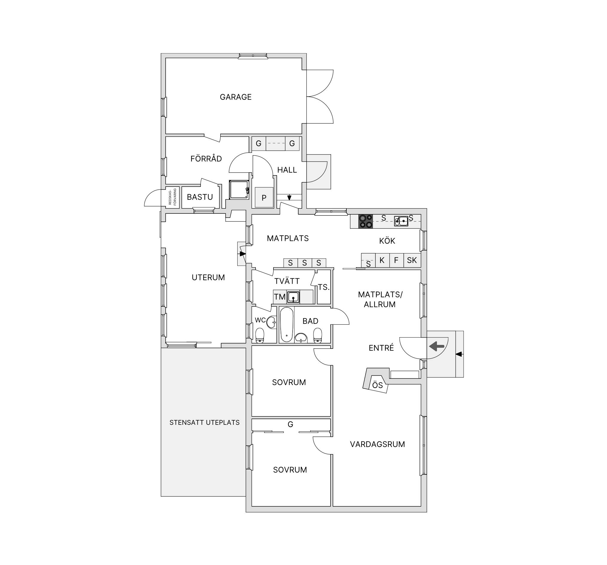 3 rum Villa på Brovägen 23A Hästö Karlskrona kommun - bild 18