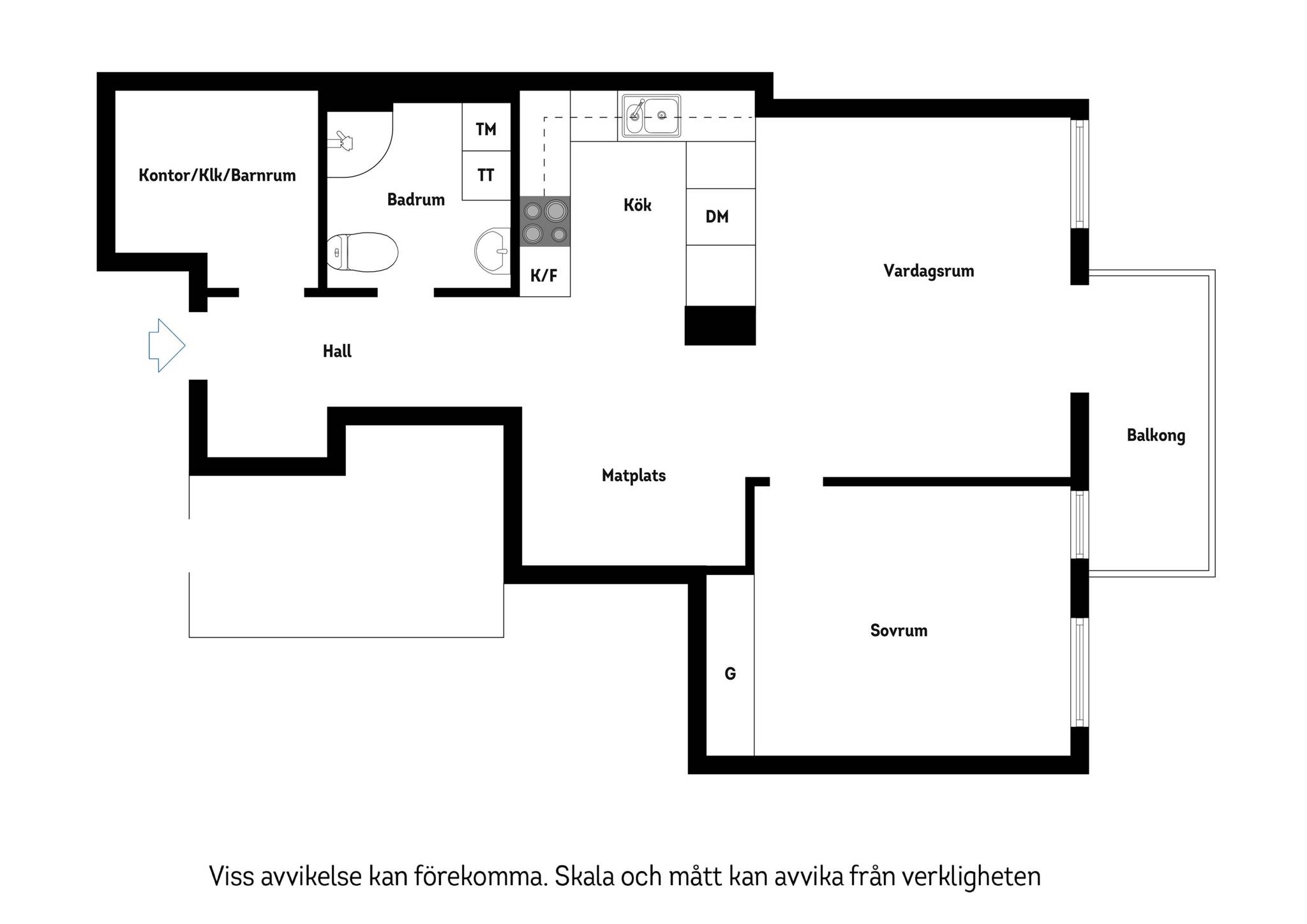 2.5 rum Lägenhet på Sandhamnsgatan 47, 2 tr Gärdet Stockholms kommun - bild 21
