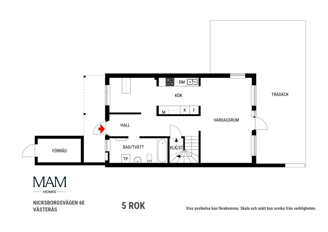 5 rum Radhus på Nicksborgsvägen 6E Barkarö Västerås kommun - bild 39