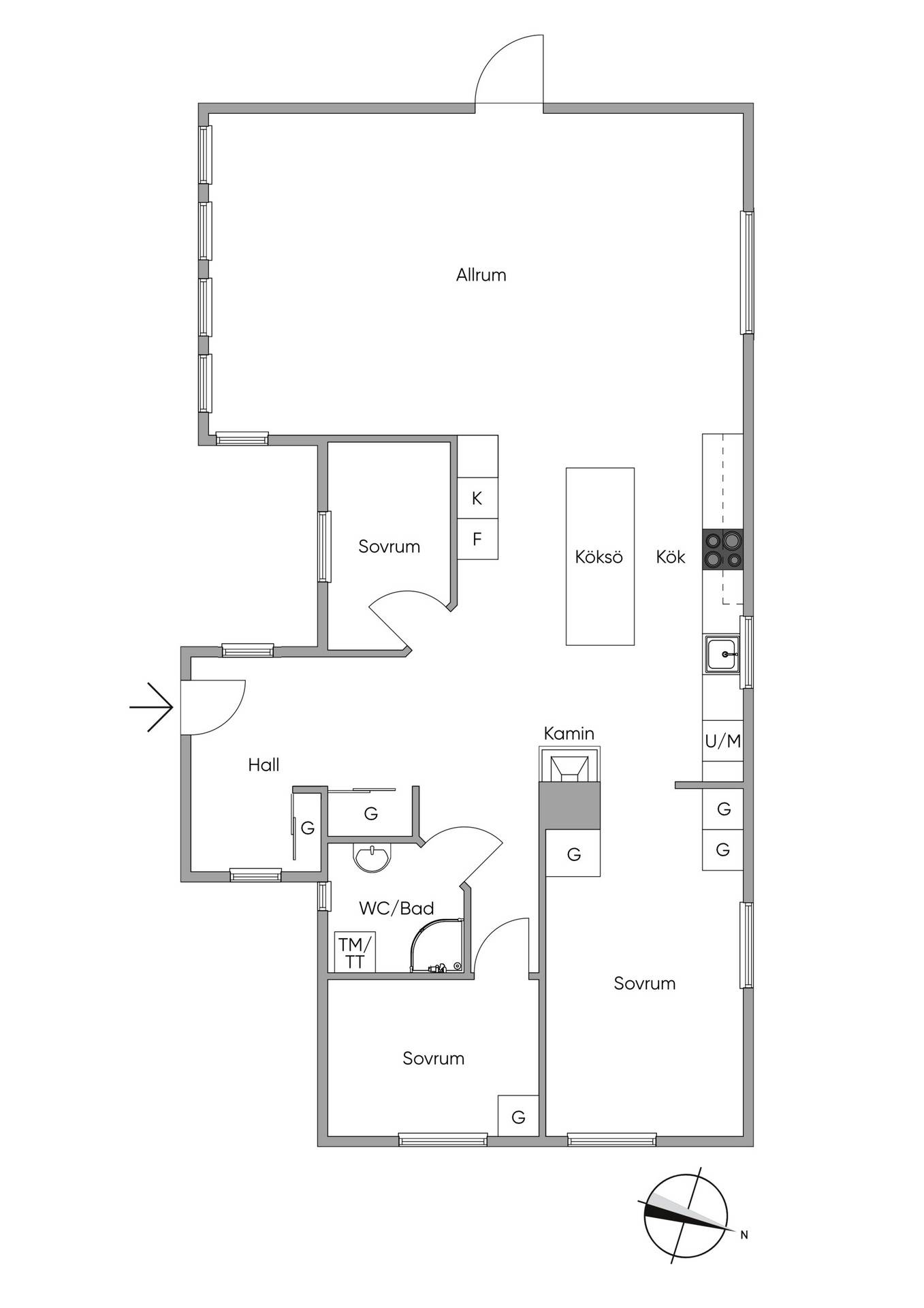 4 rum Villa på Stöcksjö Sjömyrväg 32 Umeå Umeå kommun - bild 38