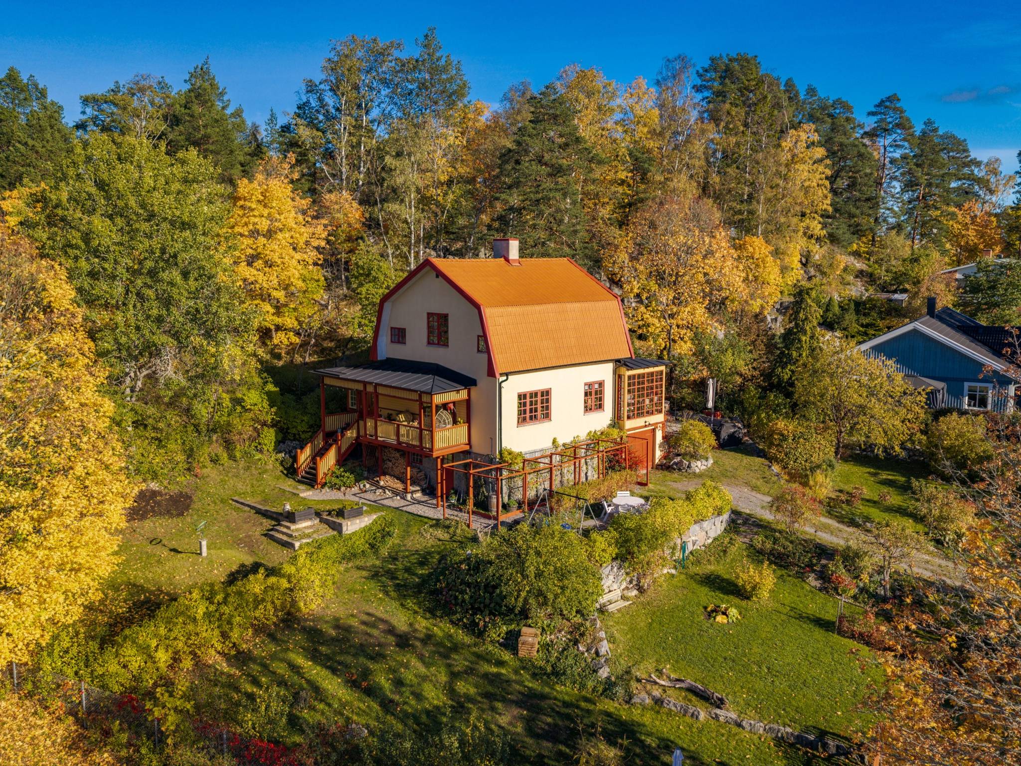 4 rum Villa på Furubergsvägen 5 Folkparksområdet Upplands Väsby kommun - bild 12