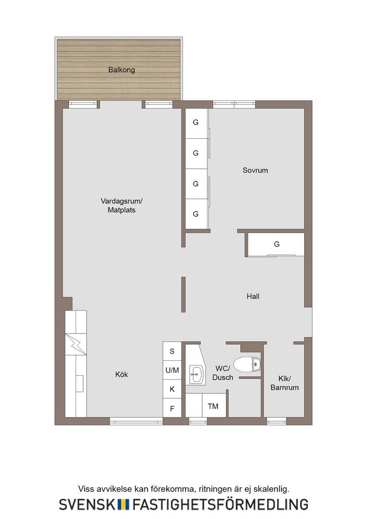 2.5 rum Lägenhet på Vildrosgatan 31 Gryta Västerås kommun - bild 28