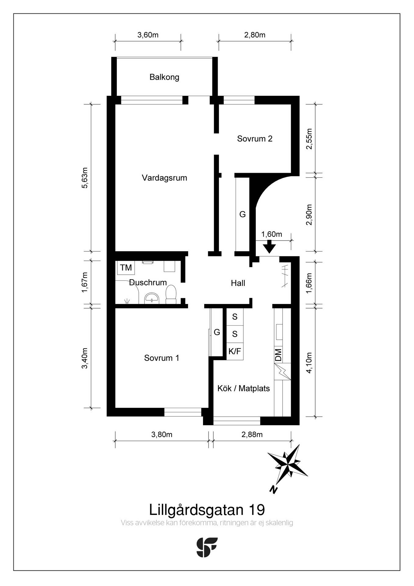 3 rum Lägenhet på Lillgårdsgatan 19 Berga Linköpings kommun - bild 19