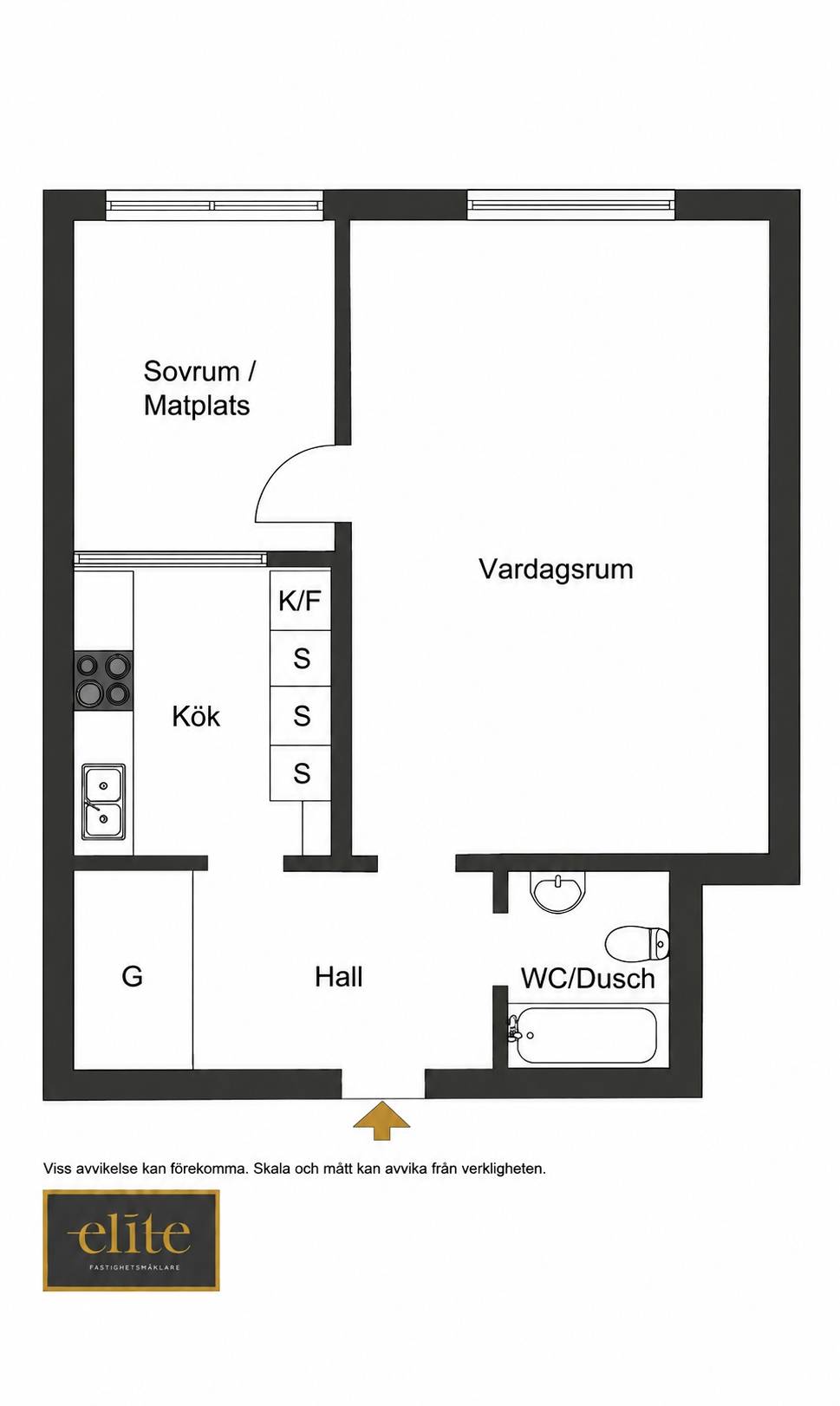 1 rum Lägenhet på Tungatan 4A Norrmalm Skövde kommun - bild 11