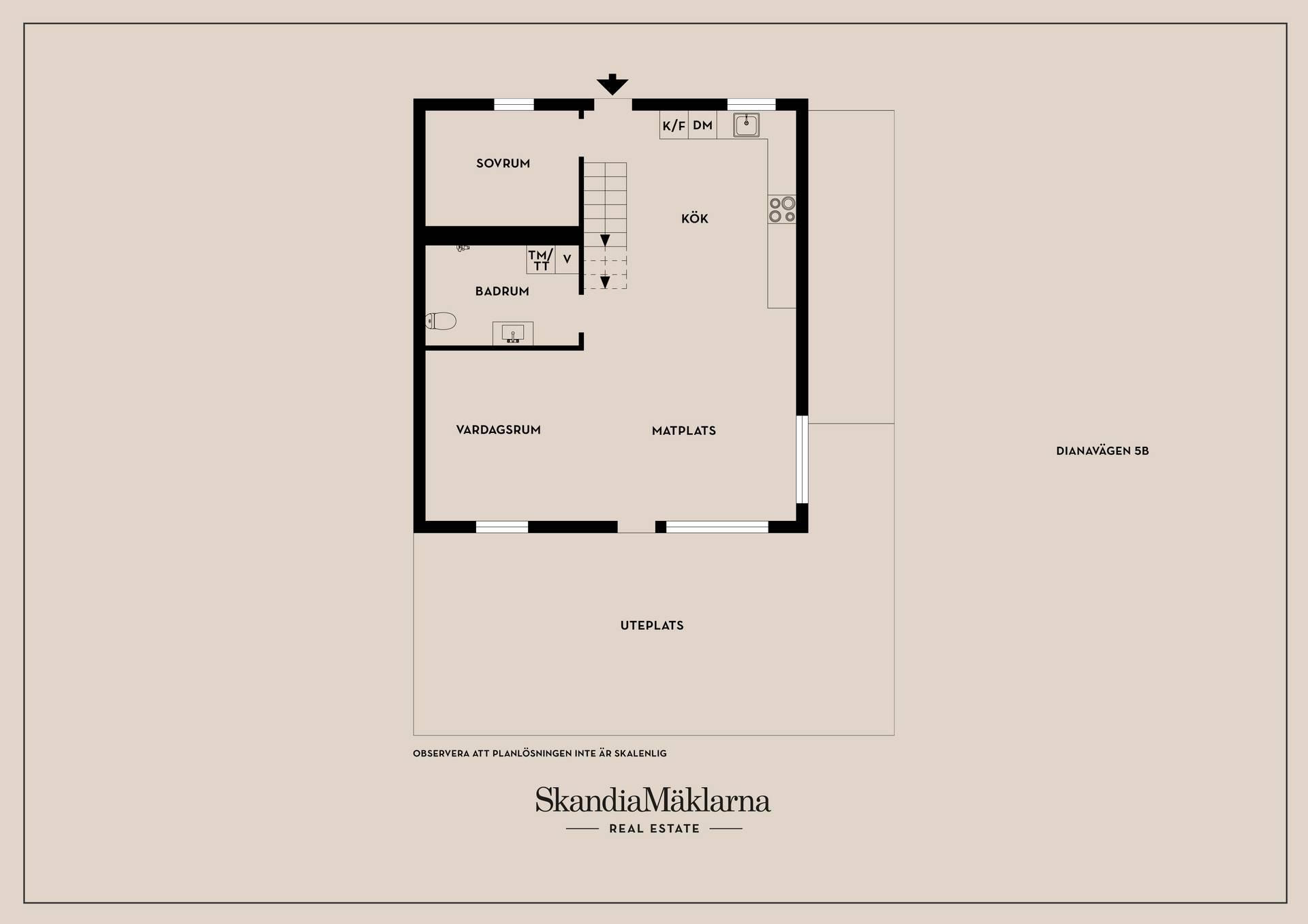 5 rum Parhus på Dianavägen 5B Glömsta Huddinge kommun - bild 44