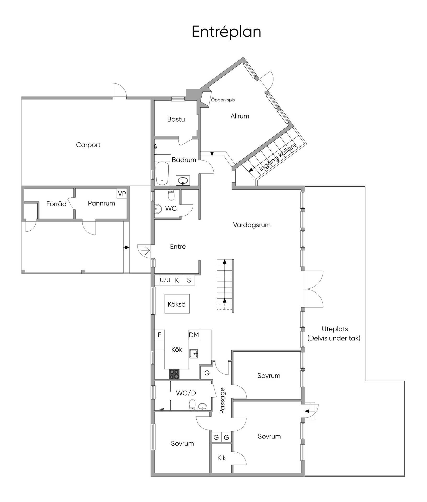 7 rum Radhus på Konvaljstigen 6 Ekerö Lundhagen Ekerö kommun - bild 32