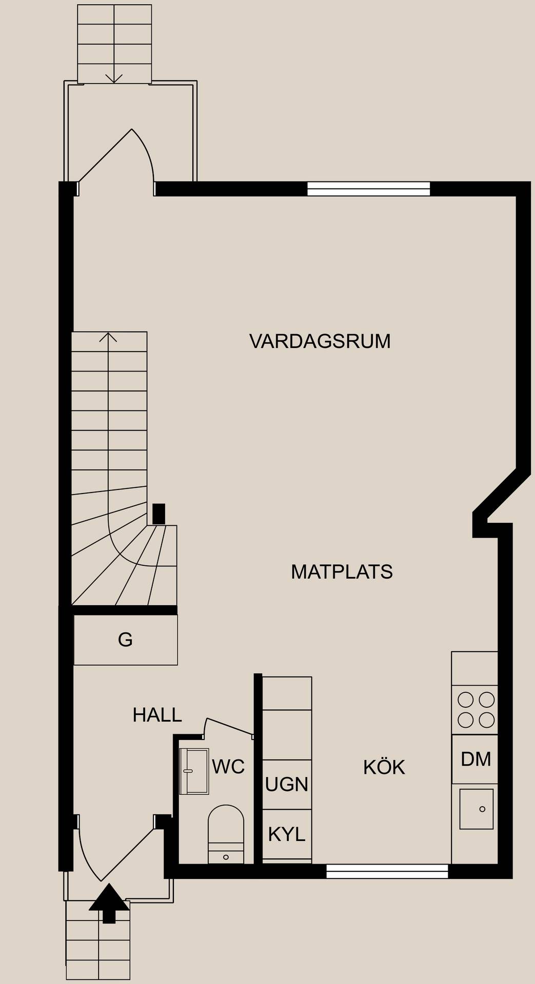 3 rum Lägenhet på S:t Persgatan 18C Centralt, Pronova Norrköpings kommun - bild 12