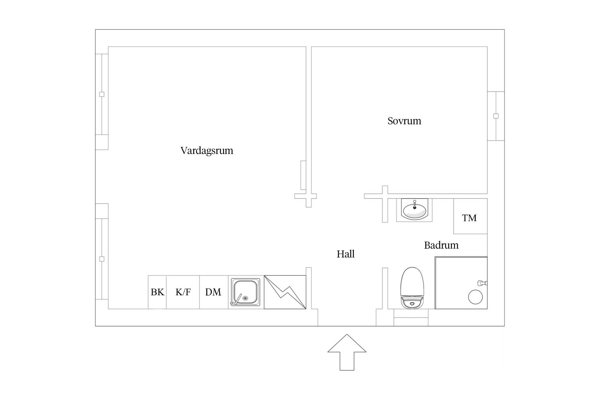 2 rum Lägenhet på Vemdalsskalet Adolf Hallgrens väg N 28 Klockarfjället Härjedalens kommun - bild 17