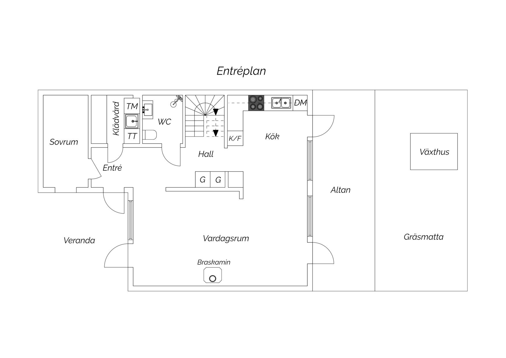 5 rum Radhus på Klöverhagen 23 Norrby Haninge kommun - bild 18