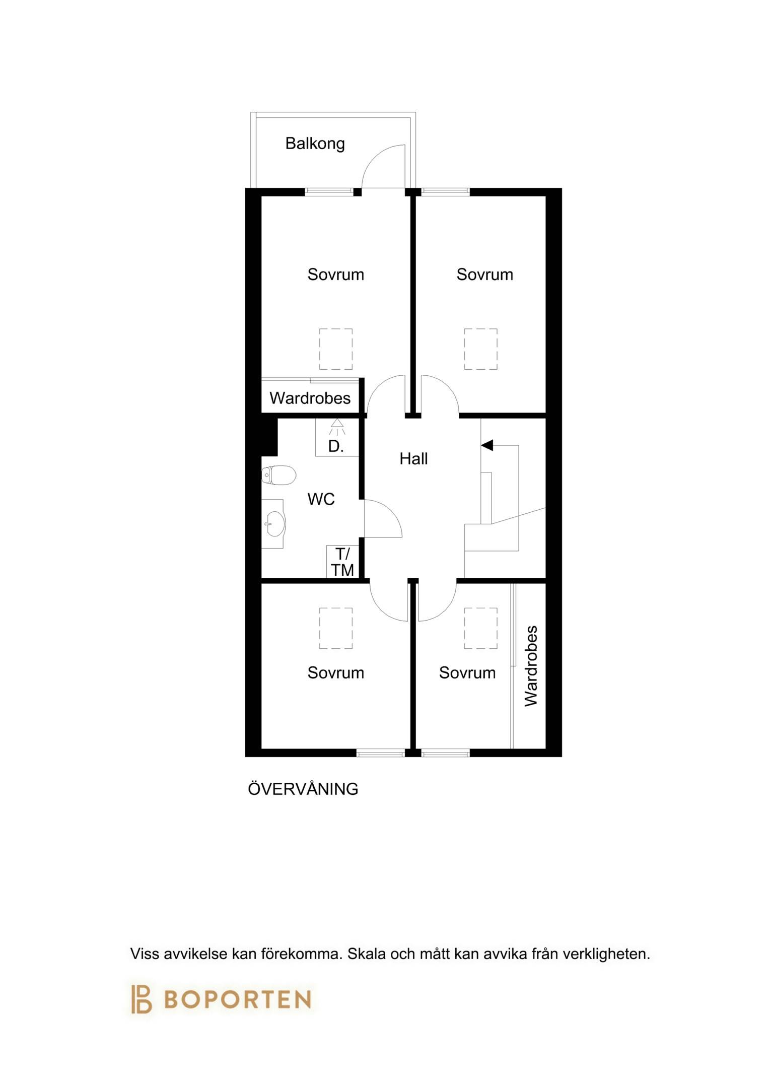 6 rum Radhus på Mollstråket 5 Rödäng Umeå kommun - bild 49