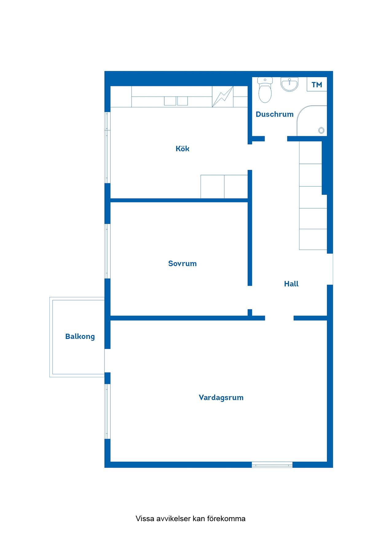 2 rum Lägenhet på Hyttgatan 13A Sandviken - Centralt Sandvikens kommun - bild 22