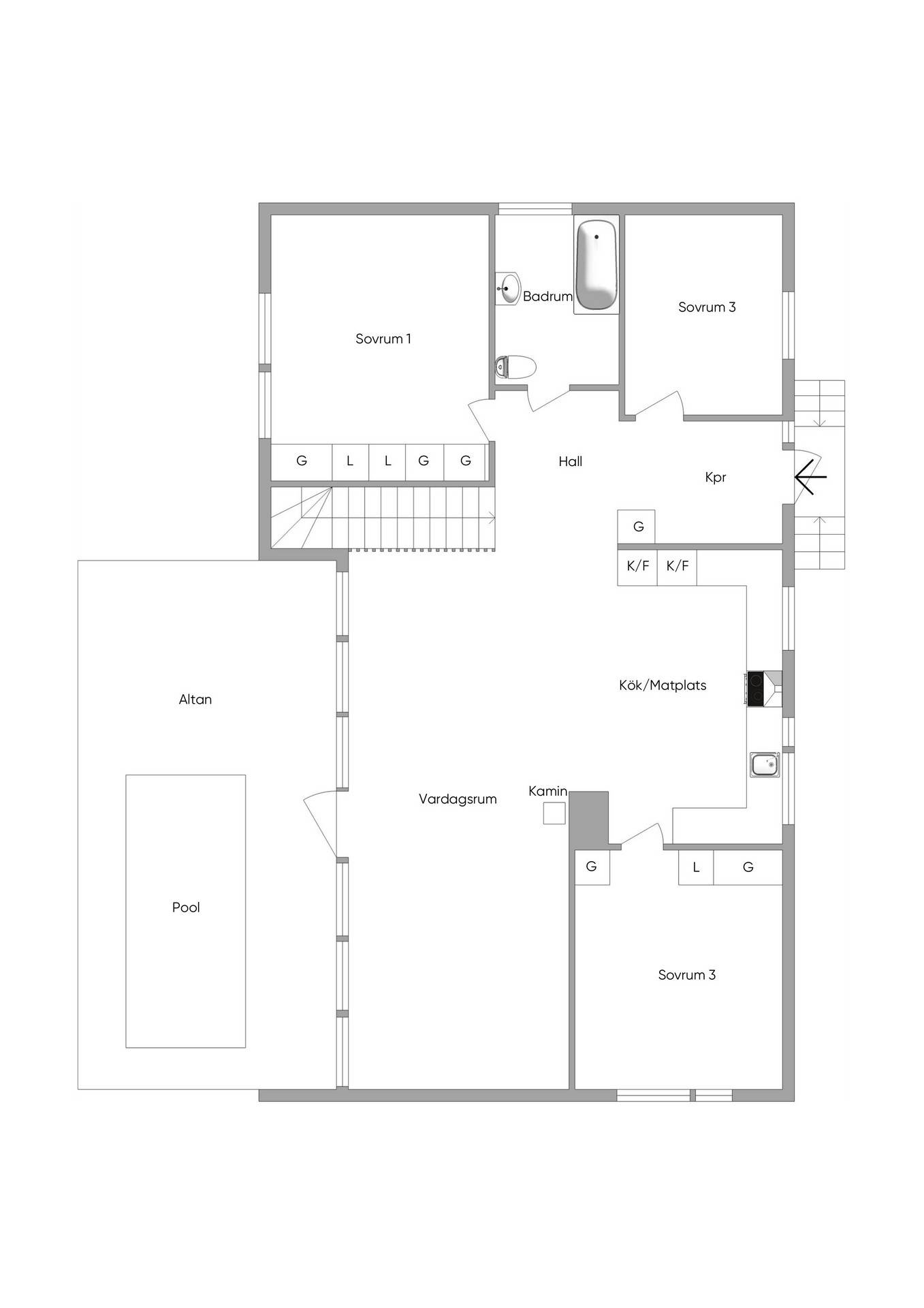 5 rum Villa på Varvsvägen 19 Pershagen Södertälje kommun - bild 28