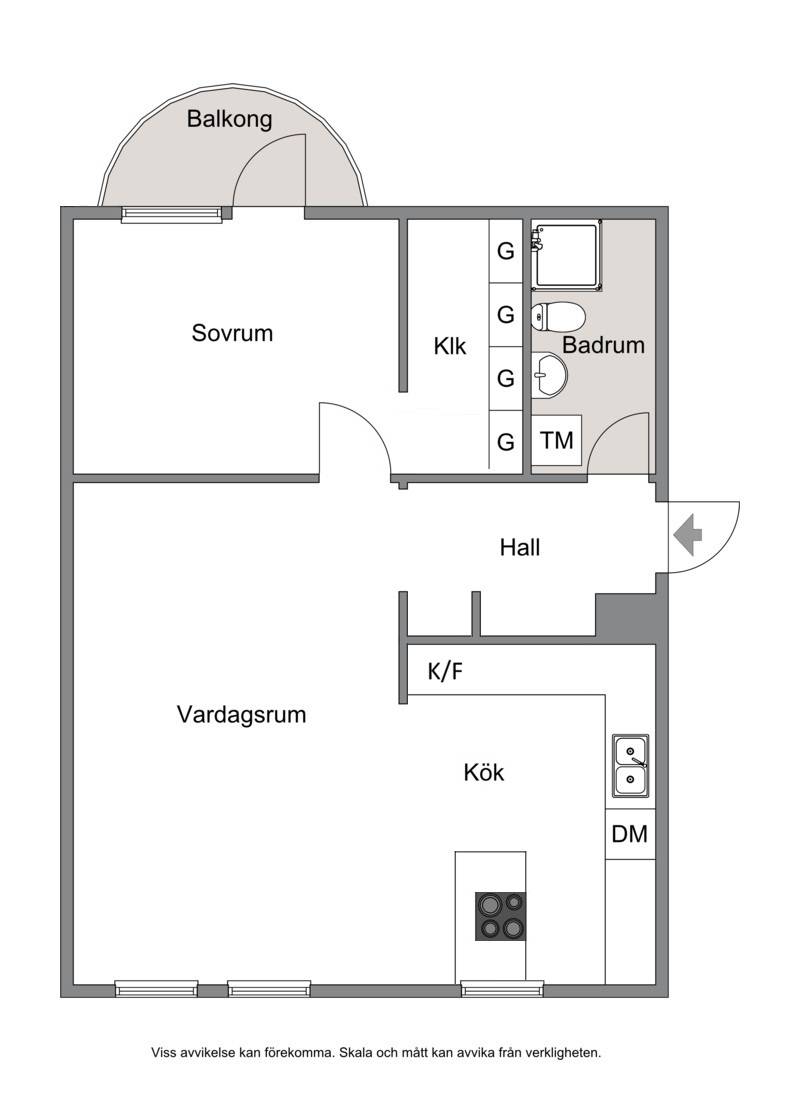 2 rum Lägenhet på Mäster Simons väg 22 Ritorp Solna kommun - bild 13