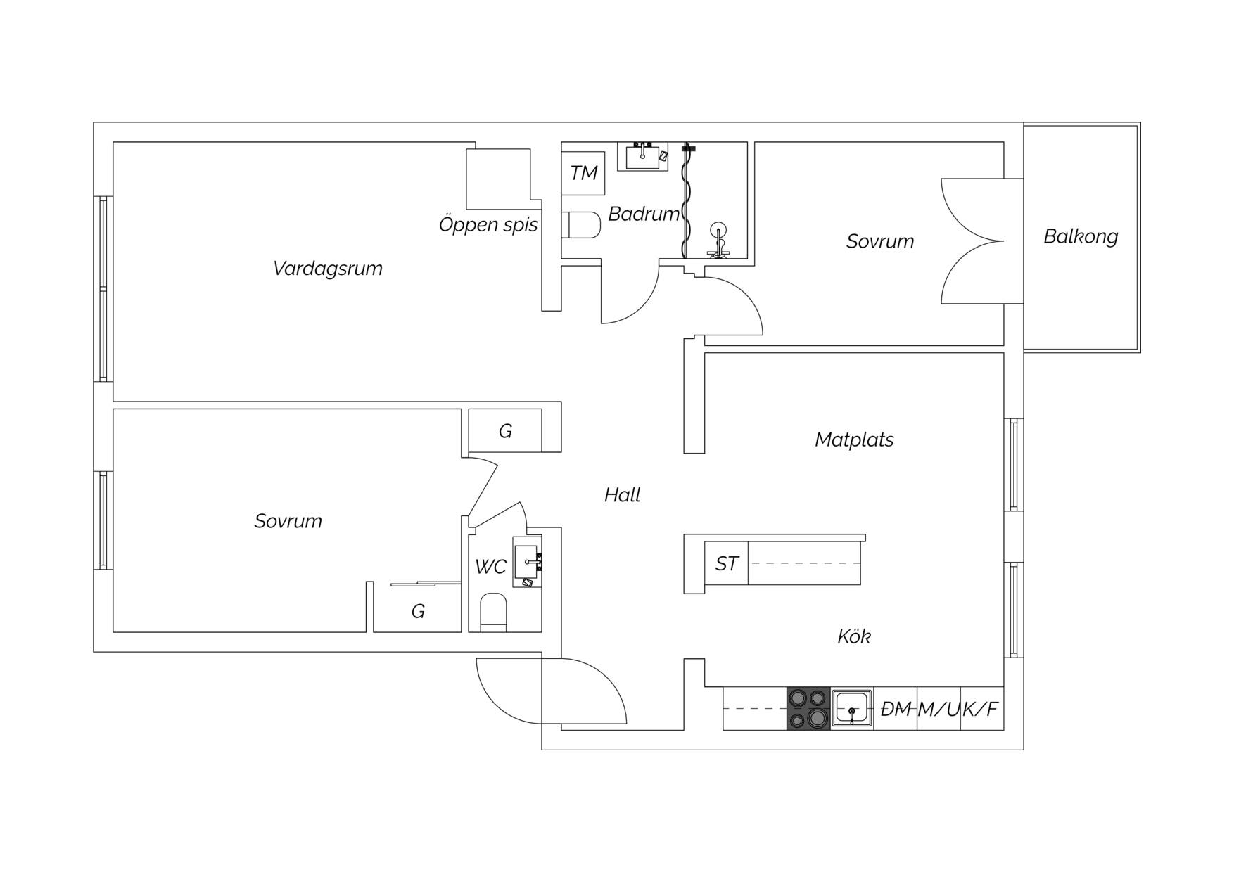 3.5 rum Lägenhet på Karlagatan 22A Herrhagen Karlstads kommun - bild 28
