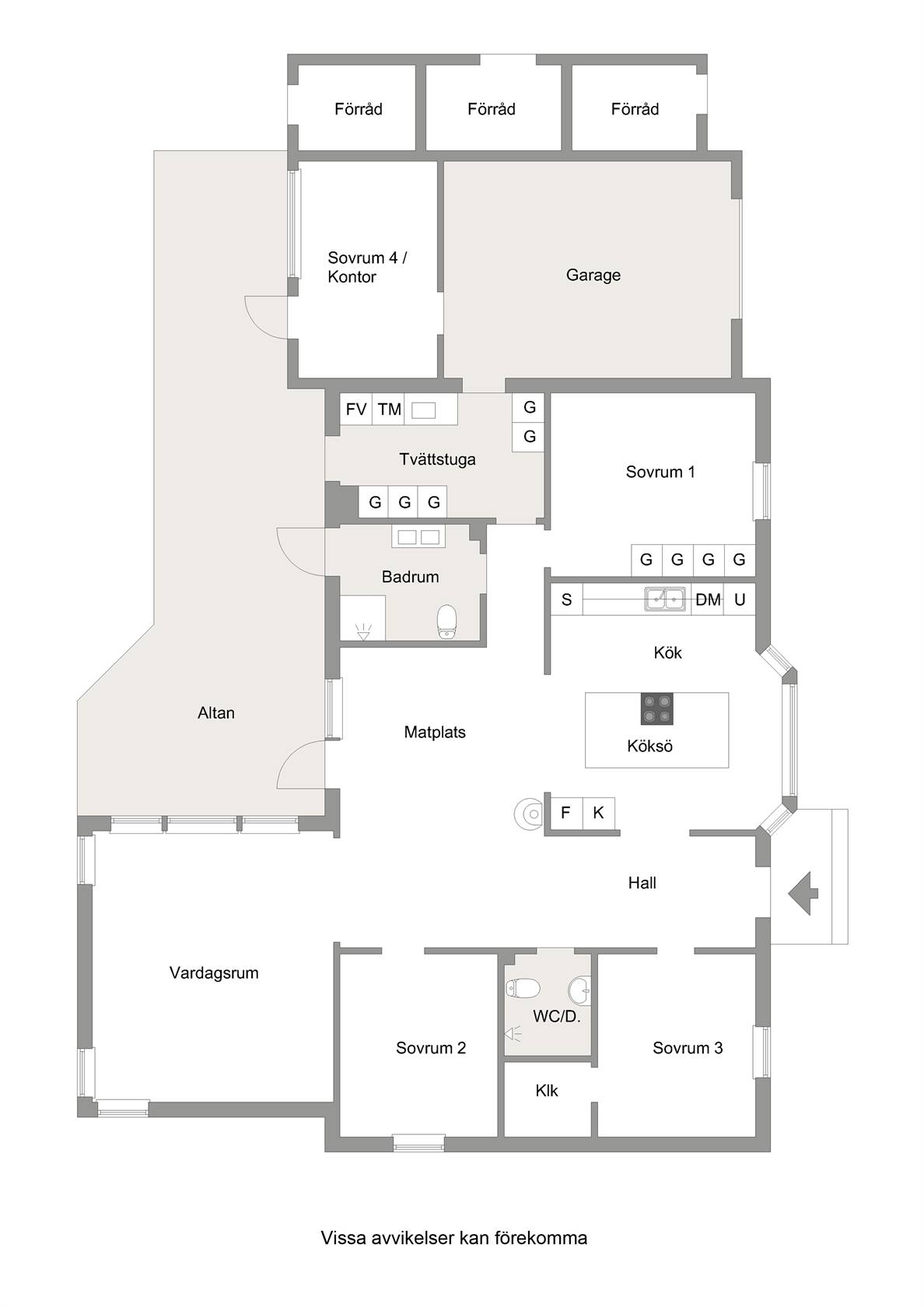 5 rum Villa på Vallringen 16 Vallhov Sandvikens kommun - bild 8