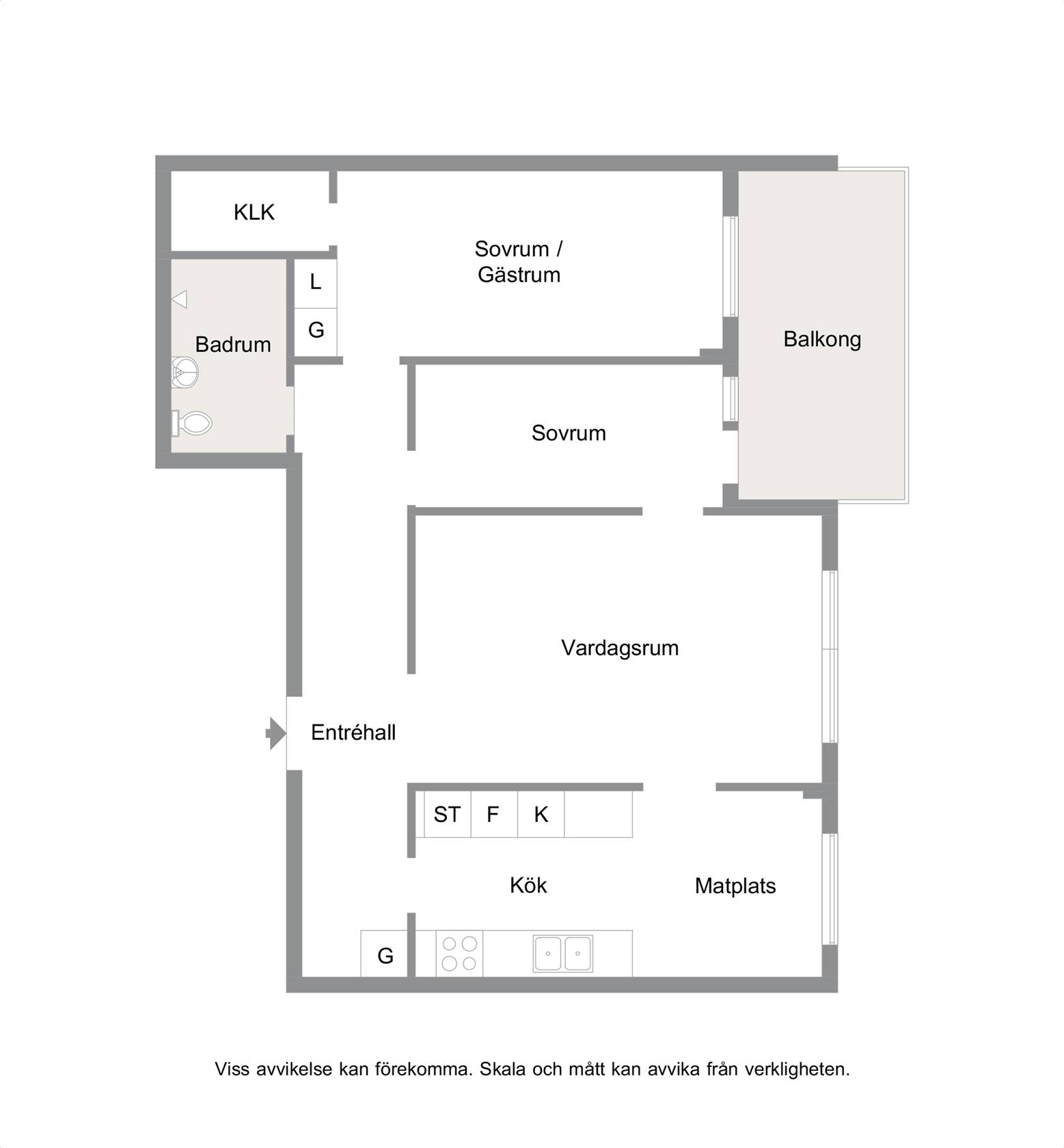 2.5 rum Lägenhet på Sankt Olovsgatan 60 B Köpings kommun - bild 16