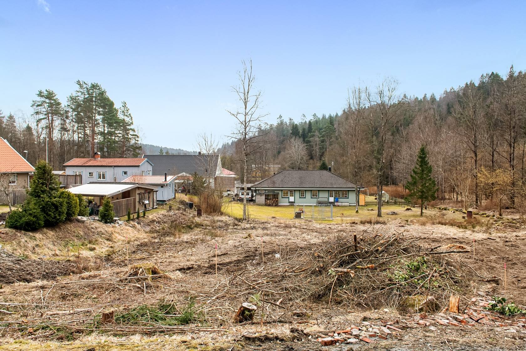 Tomt på Hultavägen 73B Gunnilse Göteborgs kommun - bild 1