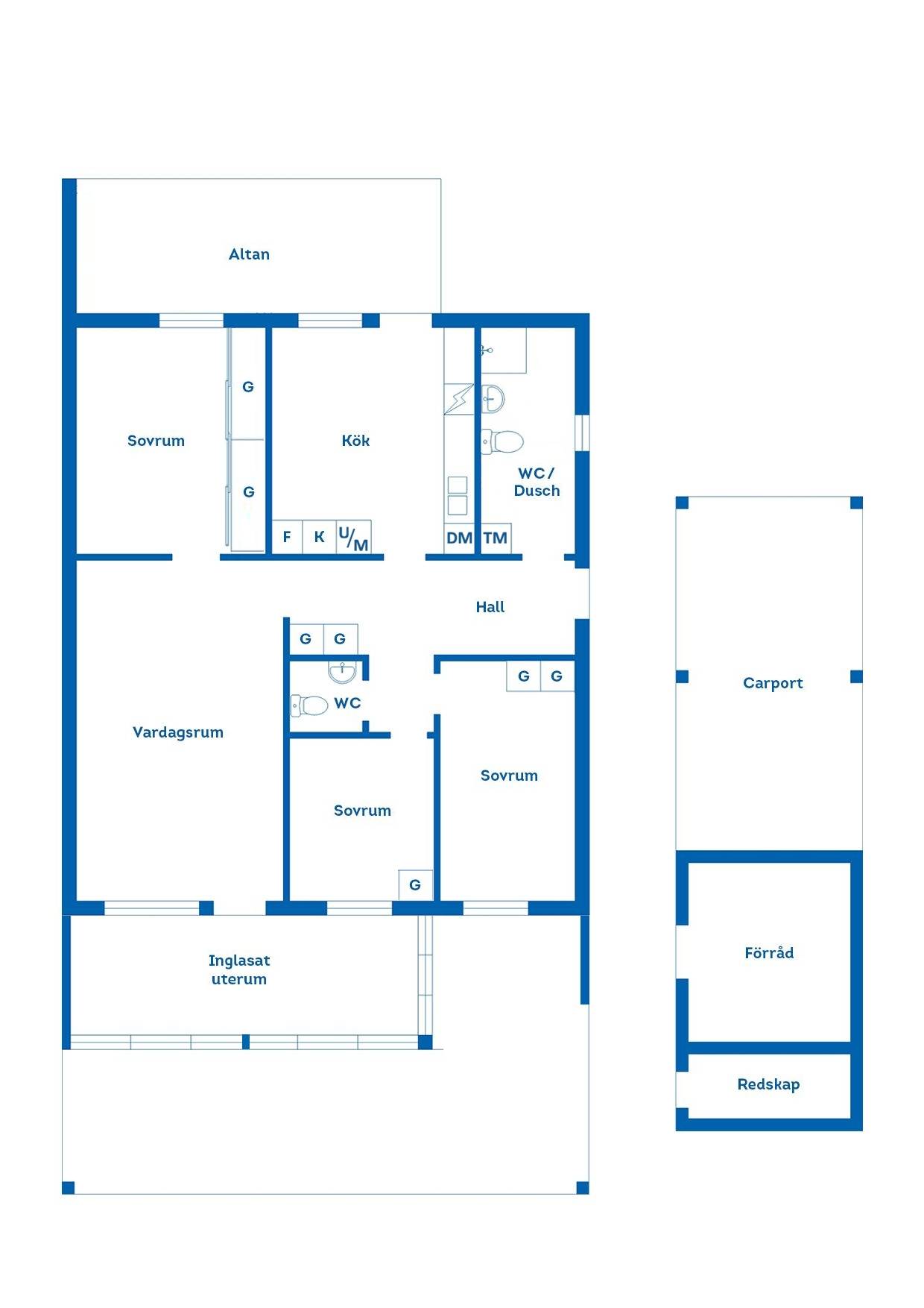 4 rum Parhus på Hyacintvägen 4B Sätra Gävle kommun - bild 49