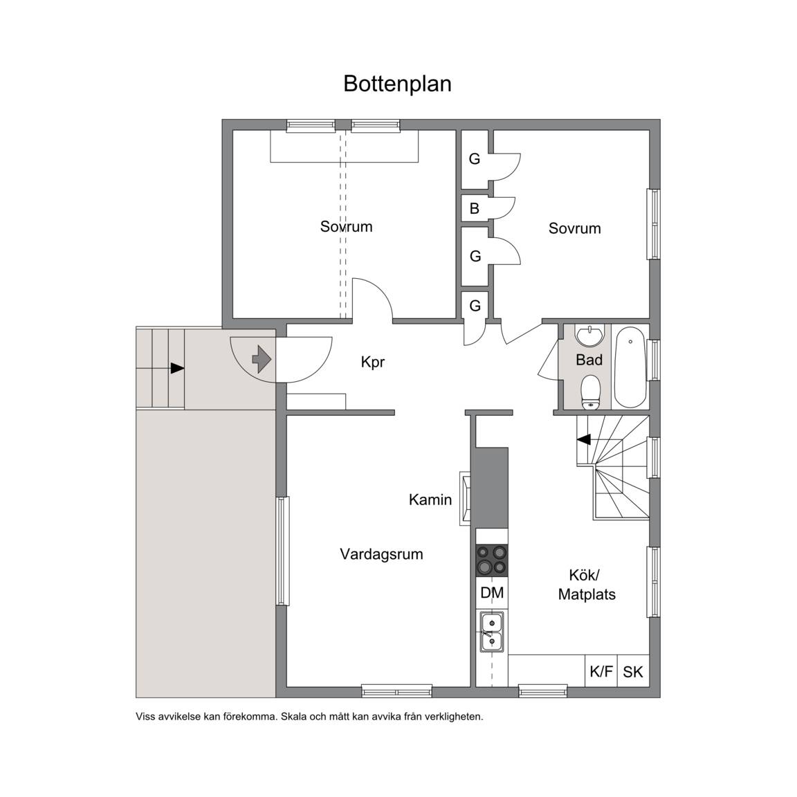4 rum Villa på Ringvägen 18 Hallstavik Norrtälje kommun - bild 27